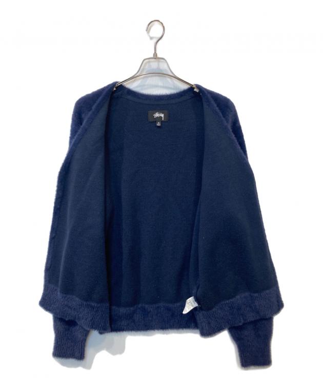 中古・古着通販】stussy (ステューシー) シャギー ニット カーディガン