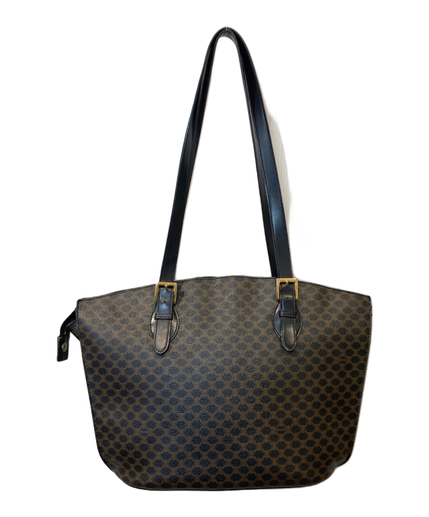 W*!様 CELINE マカダム柄 トートバッグ 中古・古着通販】CELINE (セリーヌ) マカダム柄トートバッグ MC00/1
