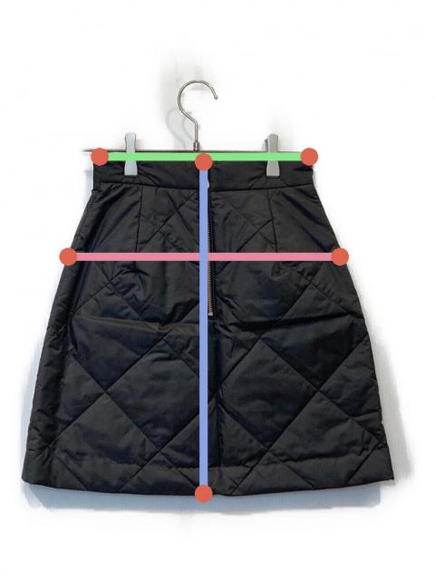 sheller キルティングスカート 中古・古着通販】sheller (シェリエ) キルティングスカート