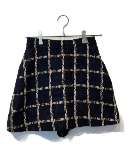 中古・古着通販】sheller (シェリエ) メタリックツイードキュロット