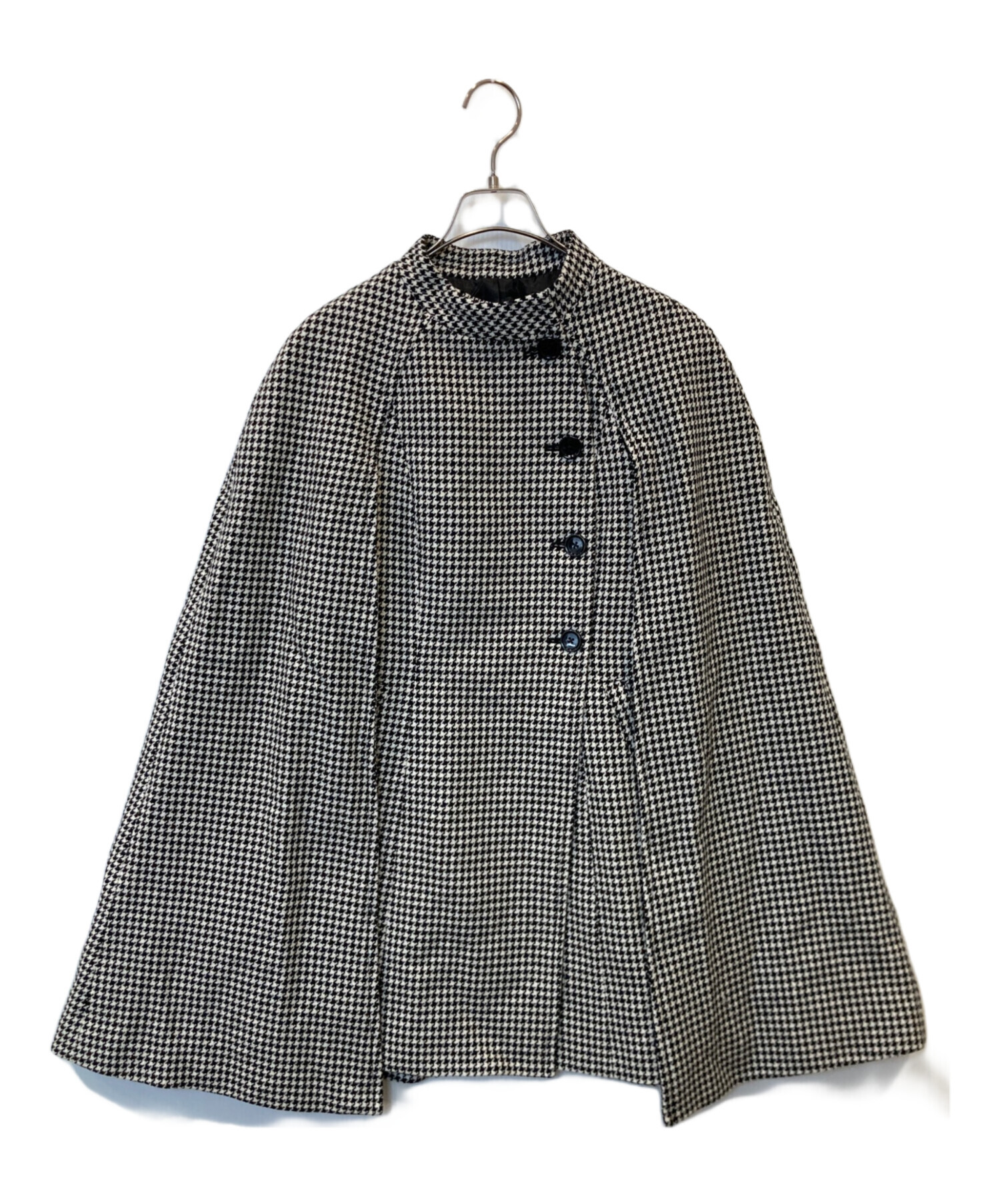 中古・古着通販】sheller (シェリエ) ハウンドトゥース ノーカラー
