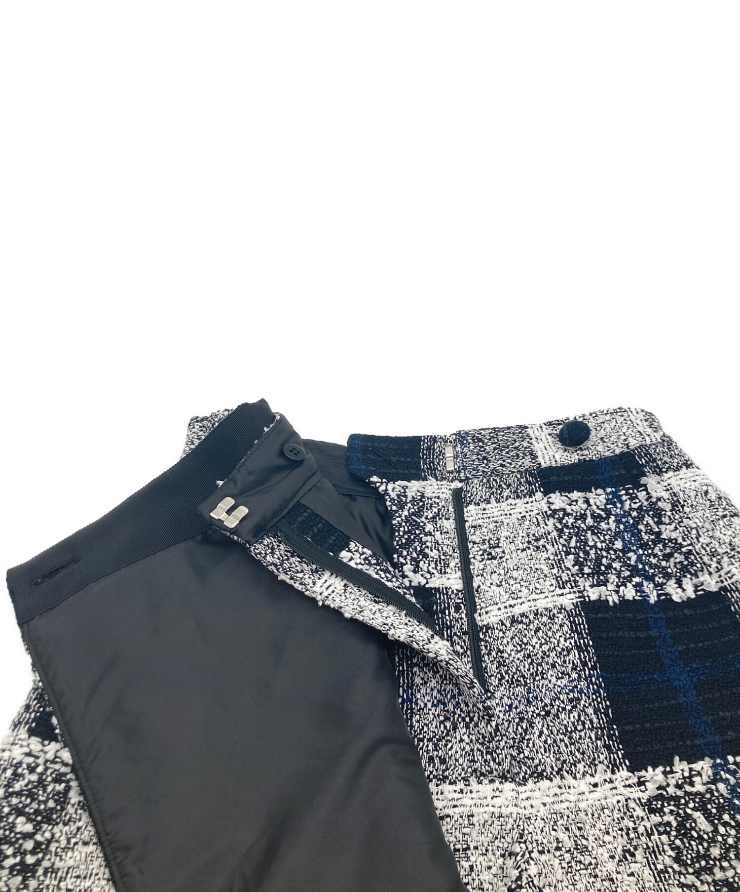 中古・古着通販】sheller (シェリエ) ツイードチェックラップ