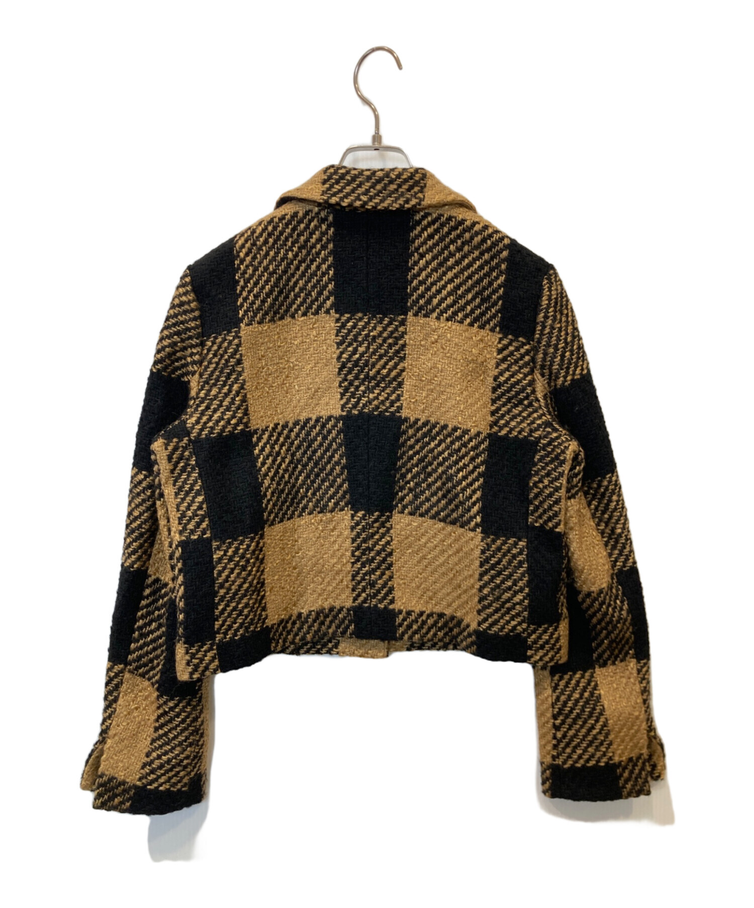 中古・古着通販】sheller (シェリエ) ブロックチェックショート