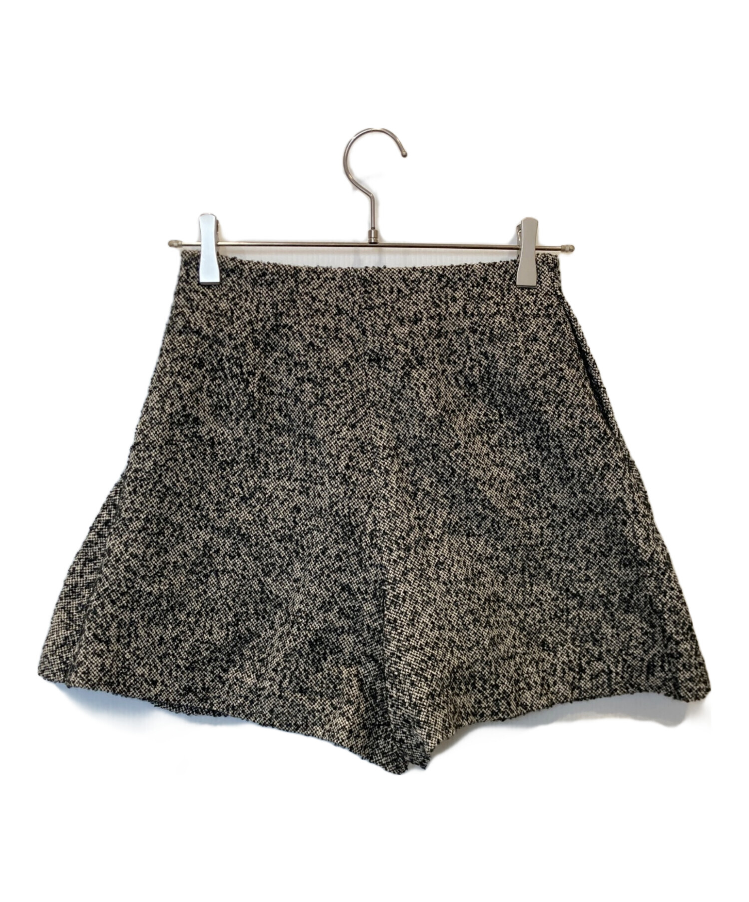 sheller シェリエ　千鳥ショートパンツ 中古・古着通販】sheller (シェリエ) ショートパンツ ブラック サイズ