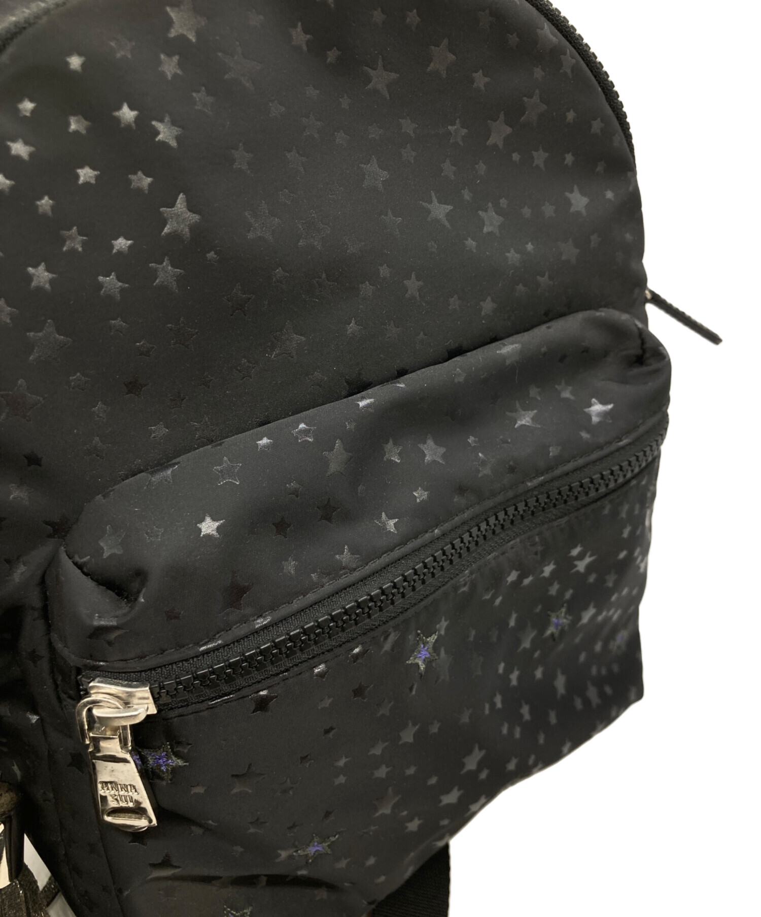 中古・古着通販】ANNA SUI (アナスイ) ミニリュック ブラック