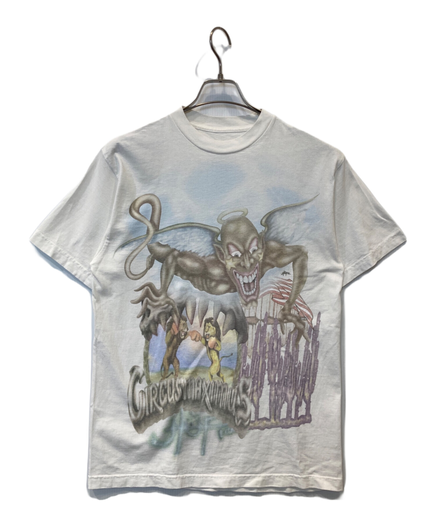 中古・古着通販】TRAVIS SCOTT (トラヴィススコット) プリントTシャツ