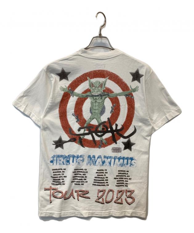 中古・古着通販】TRAVIS SCOTT (トラヴィススコット) プリントTシャツ