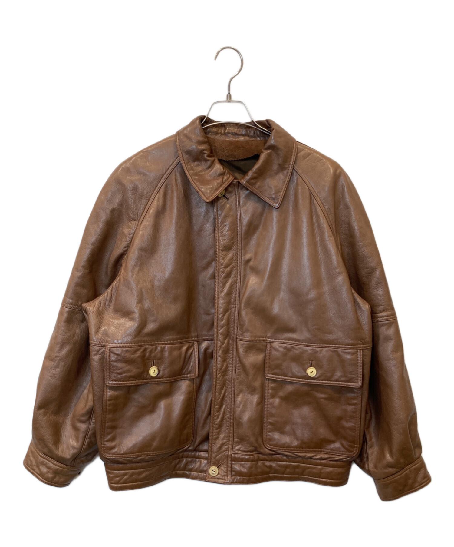 中古・古着通販】dunhill (ダンヒル) ヴィンテージレザーフライト