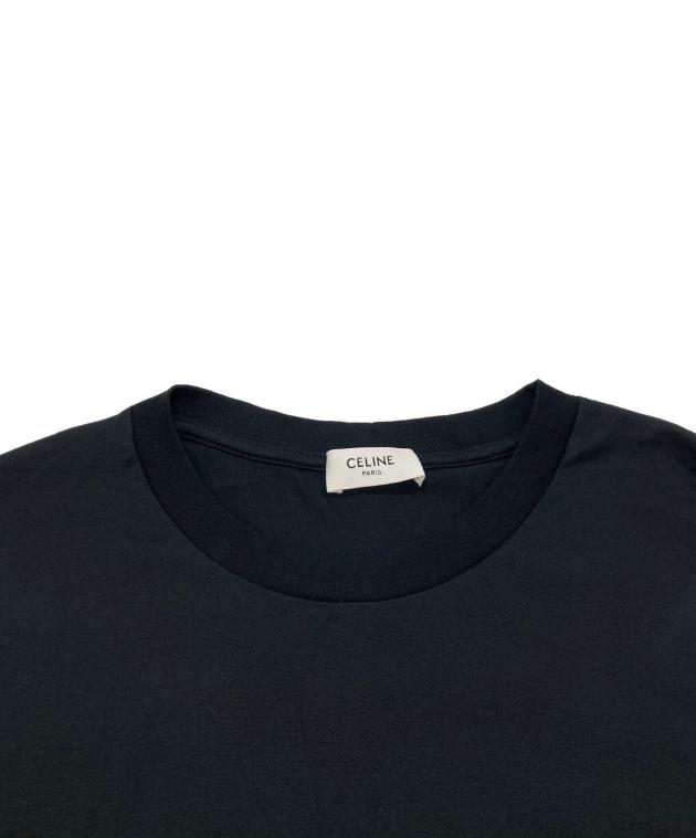 中古・古着通販】CELINE (セリーヌ) ロゴプリントルーズTシャツ
