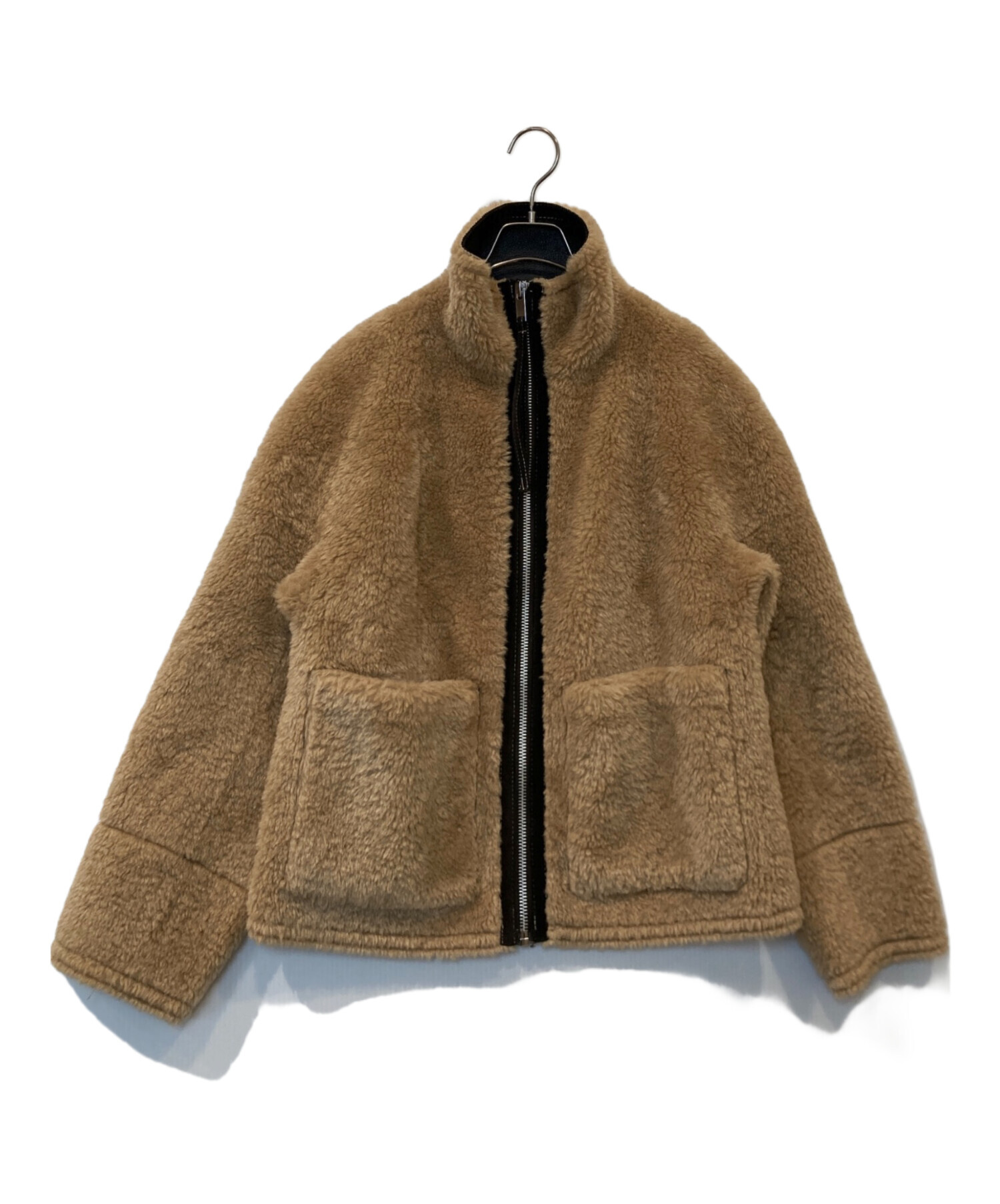 中古・古着通販】ZARA (ザラ) ダブルフェイス ボアジャケット ブラウン