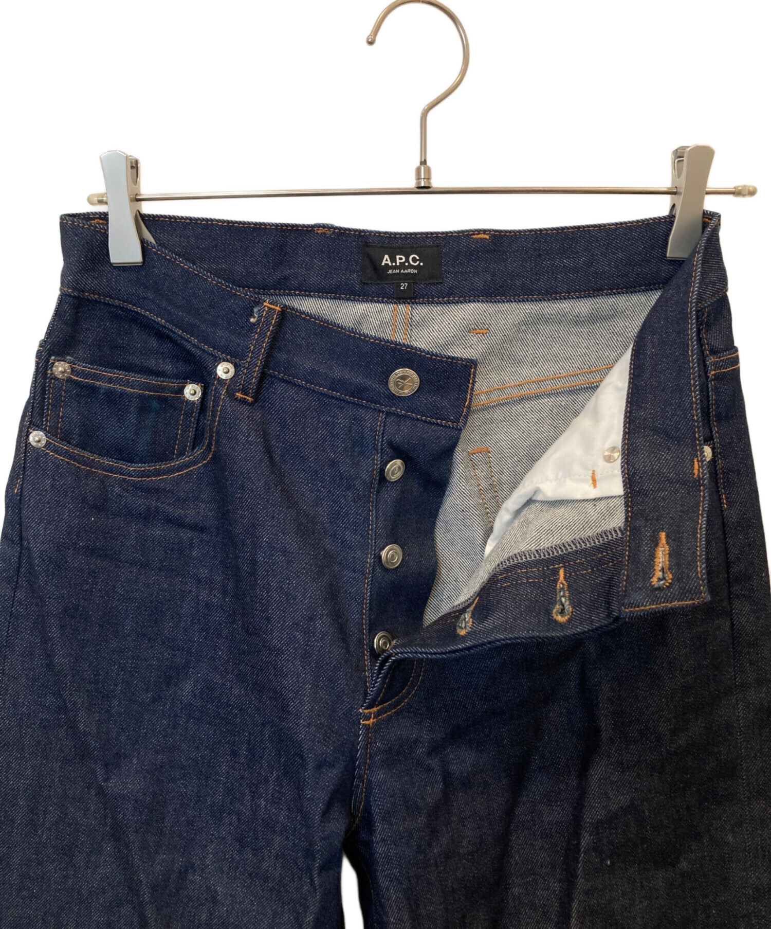 中古・古着通販】A.P.C. (アーペーセー) JEAN AARONデニムパンツ 25082