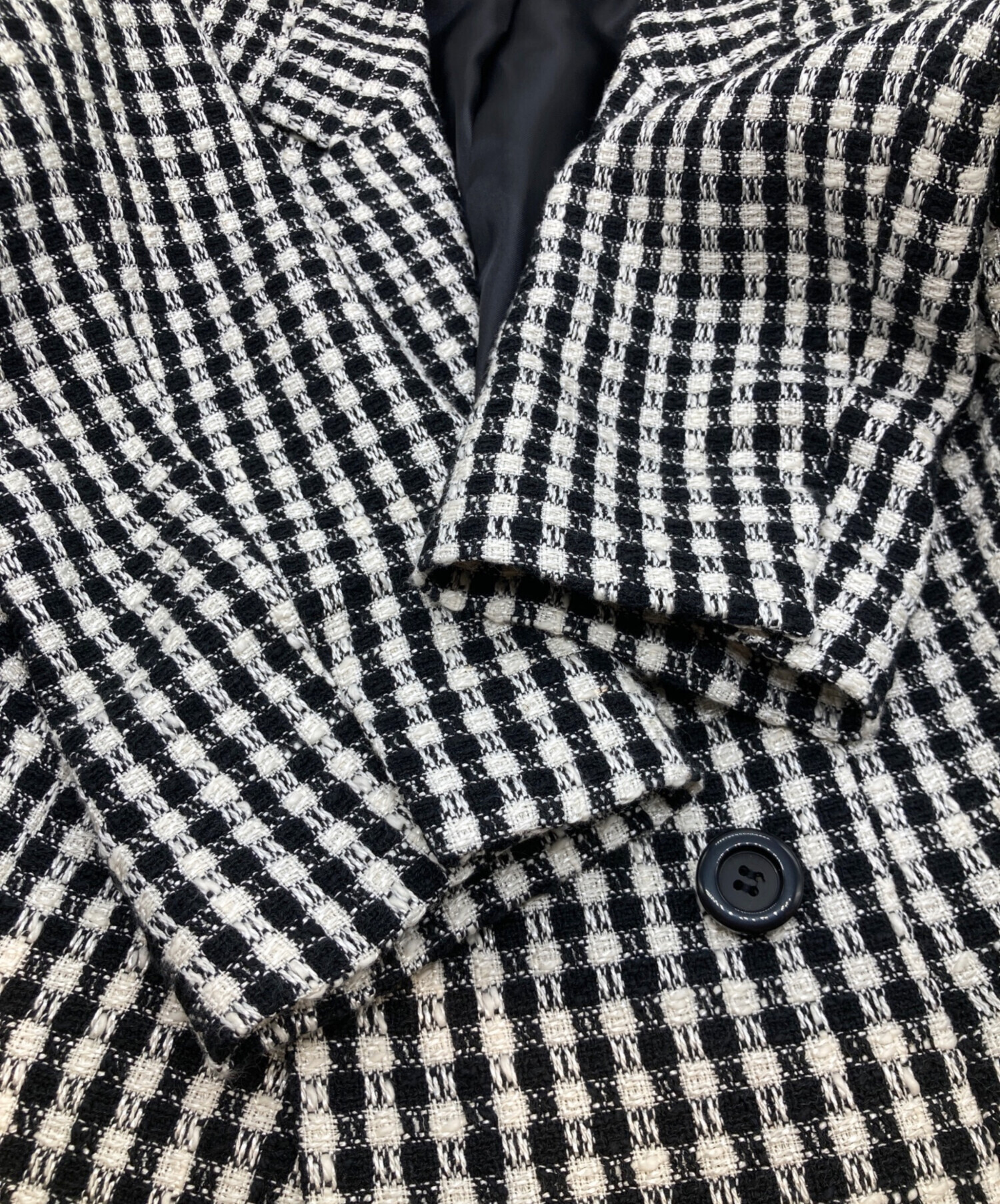 中古・古着通販】sheller (シェリエ) ツイードジャケット 231002