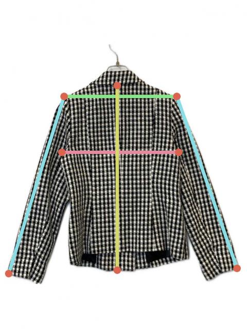中古・古着通販】sheller (シェリエ) ツイードジャケット 231002
