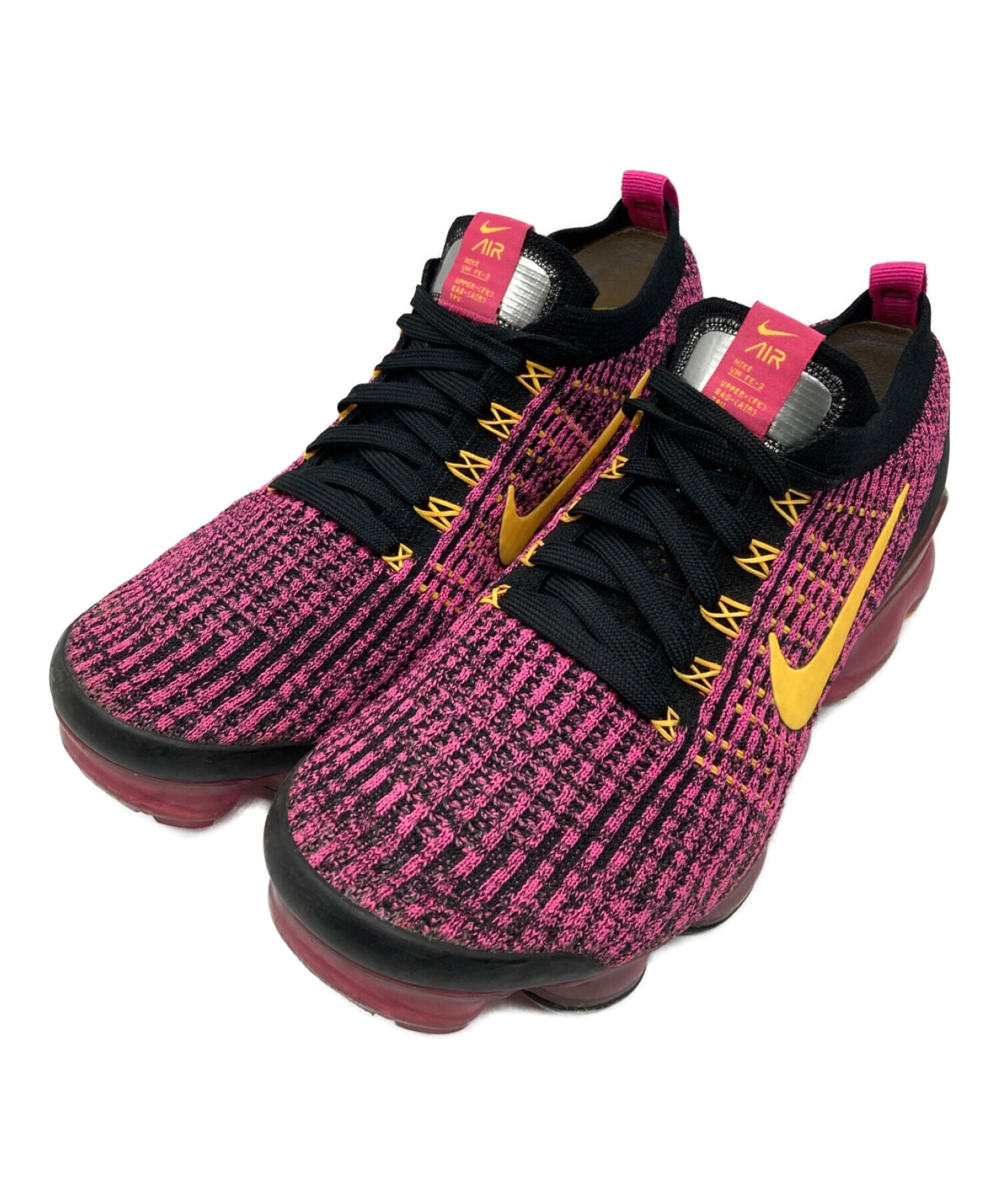 中古・古着通販】NIKE (ナイキ) W AIR VAPORMAX FLYKNIT 3 ピンク 