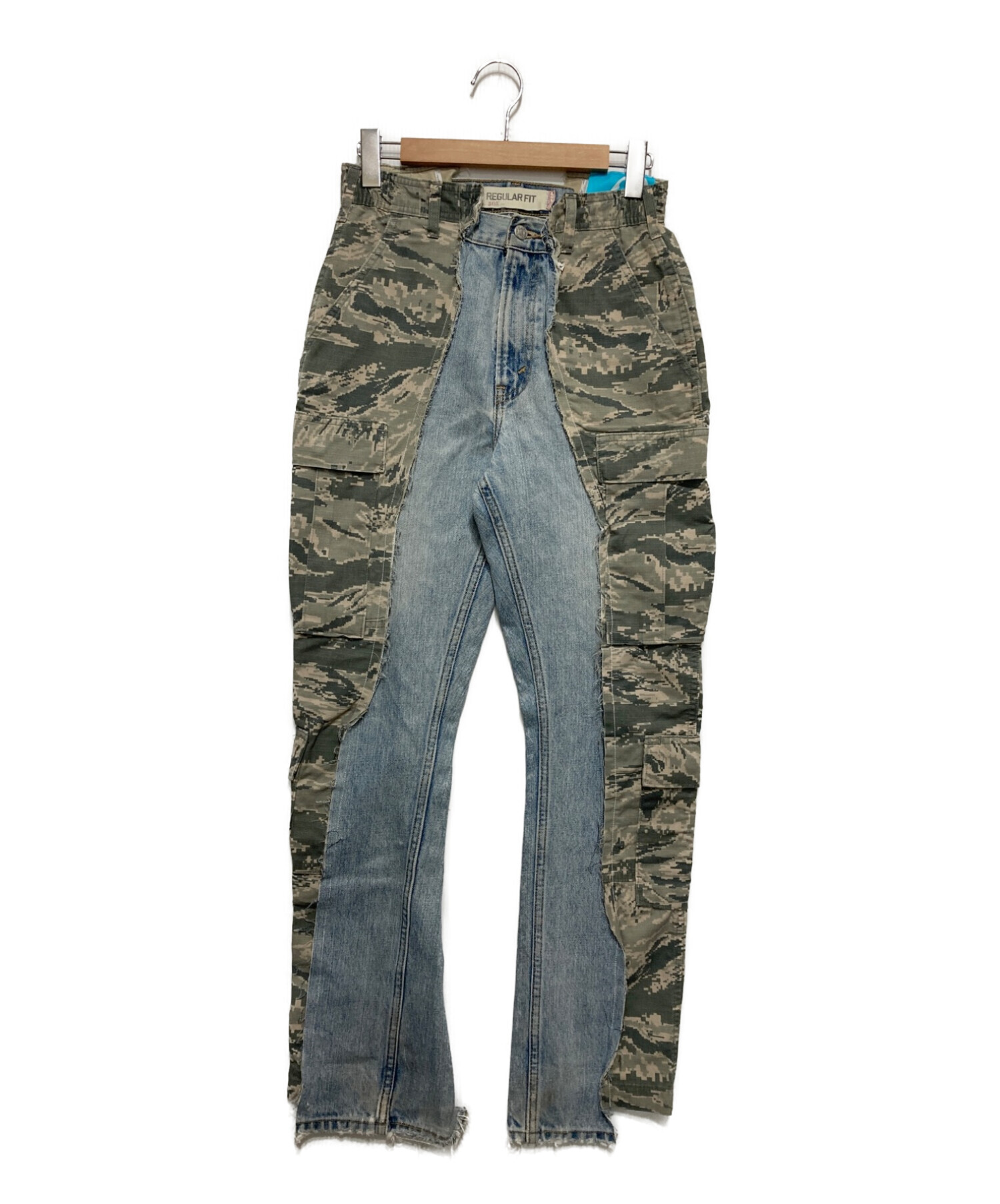 中古・古着通販】the elephant (ジ エレファント) リメイクデニム 