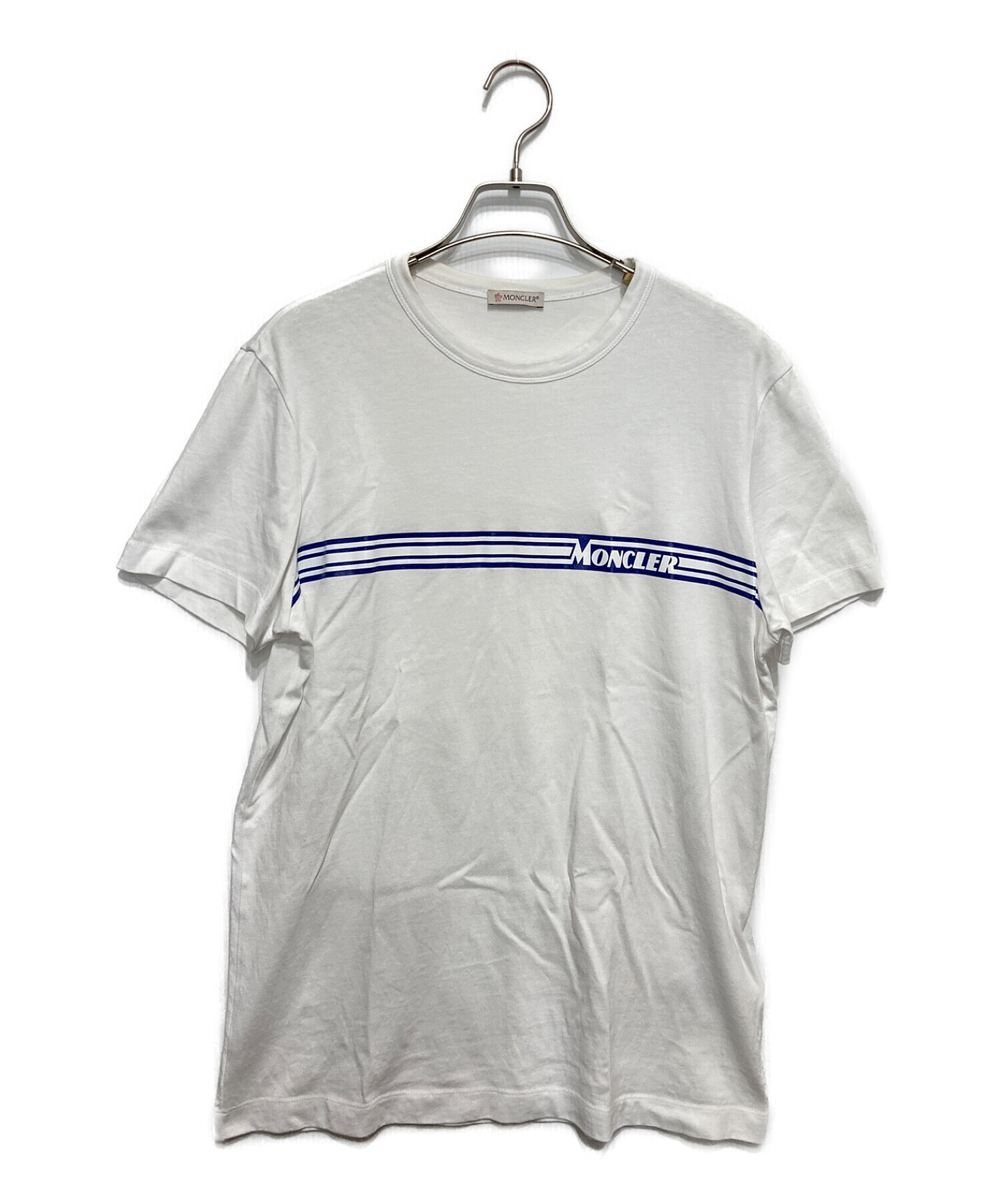 中古・古着通販】MONCLER (モンクレール) MAGLIA T-SHIRT ホワイト 