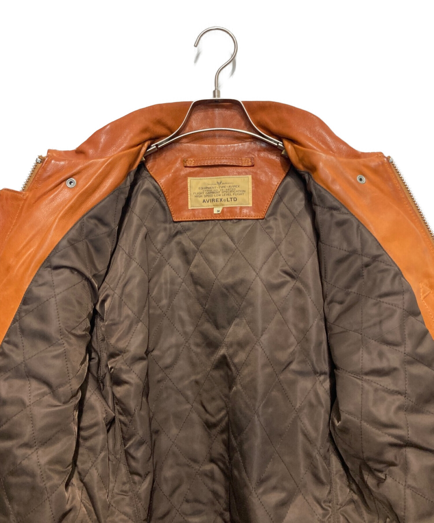 中古・古着通販】AVIREX (アヴィレックス) ライダースジャケット