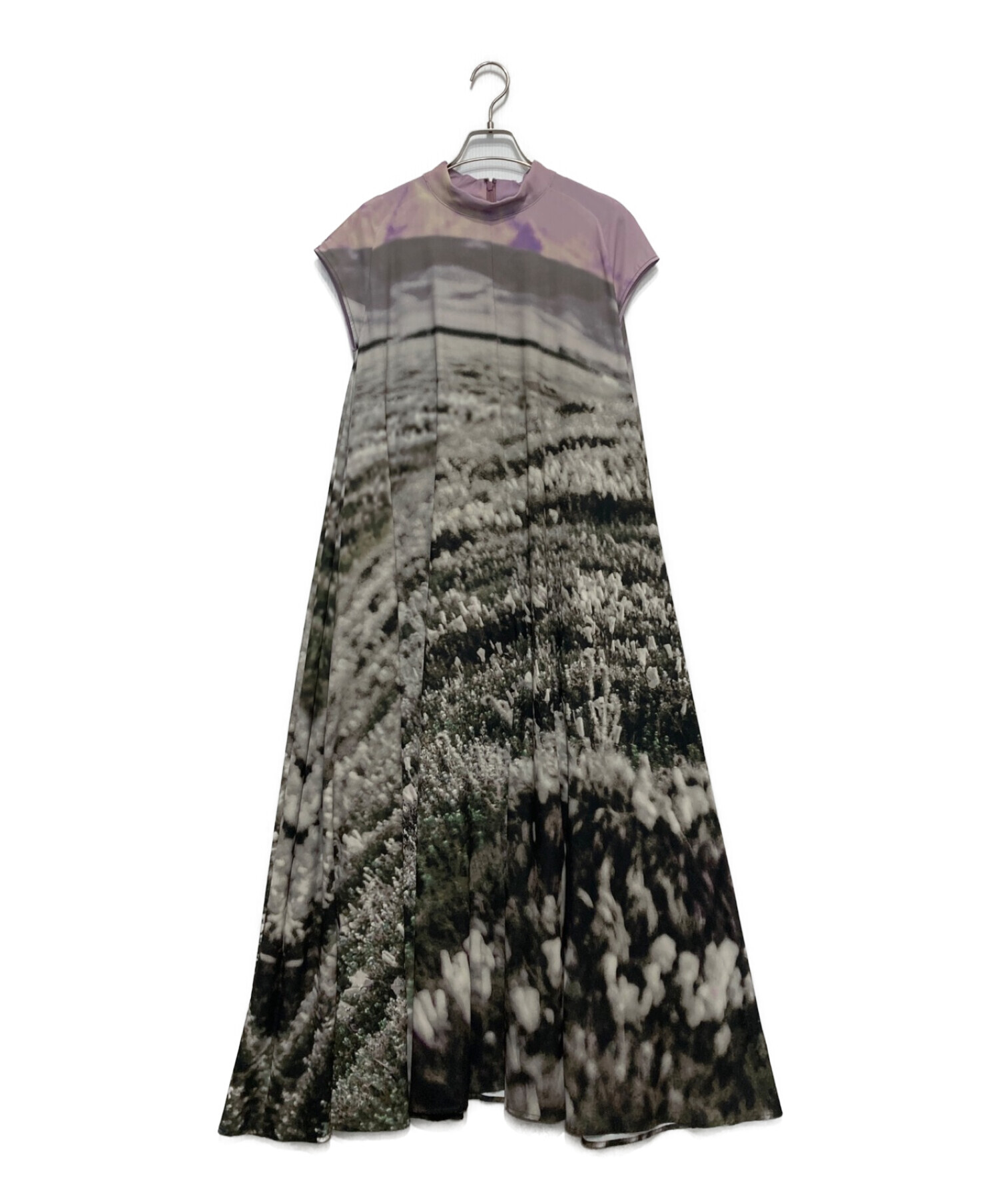 中古・古着通販】Ameri (アメリ) CAMILA FLARE DRESS グリーン サイズ  