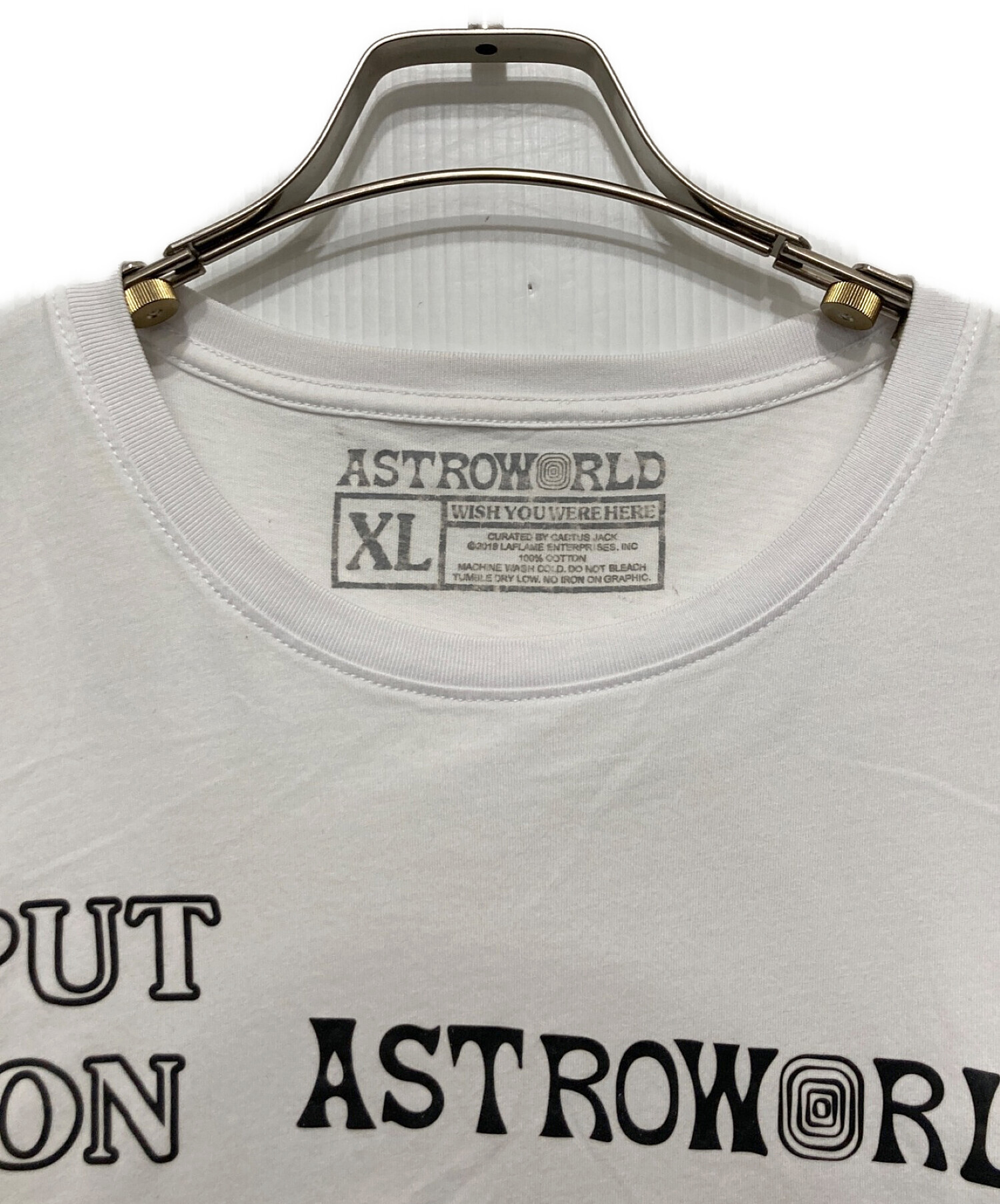 中古・古着通販】Astroworld (アストロワールド) プリントTシャツ