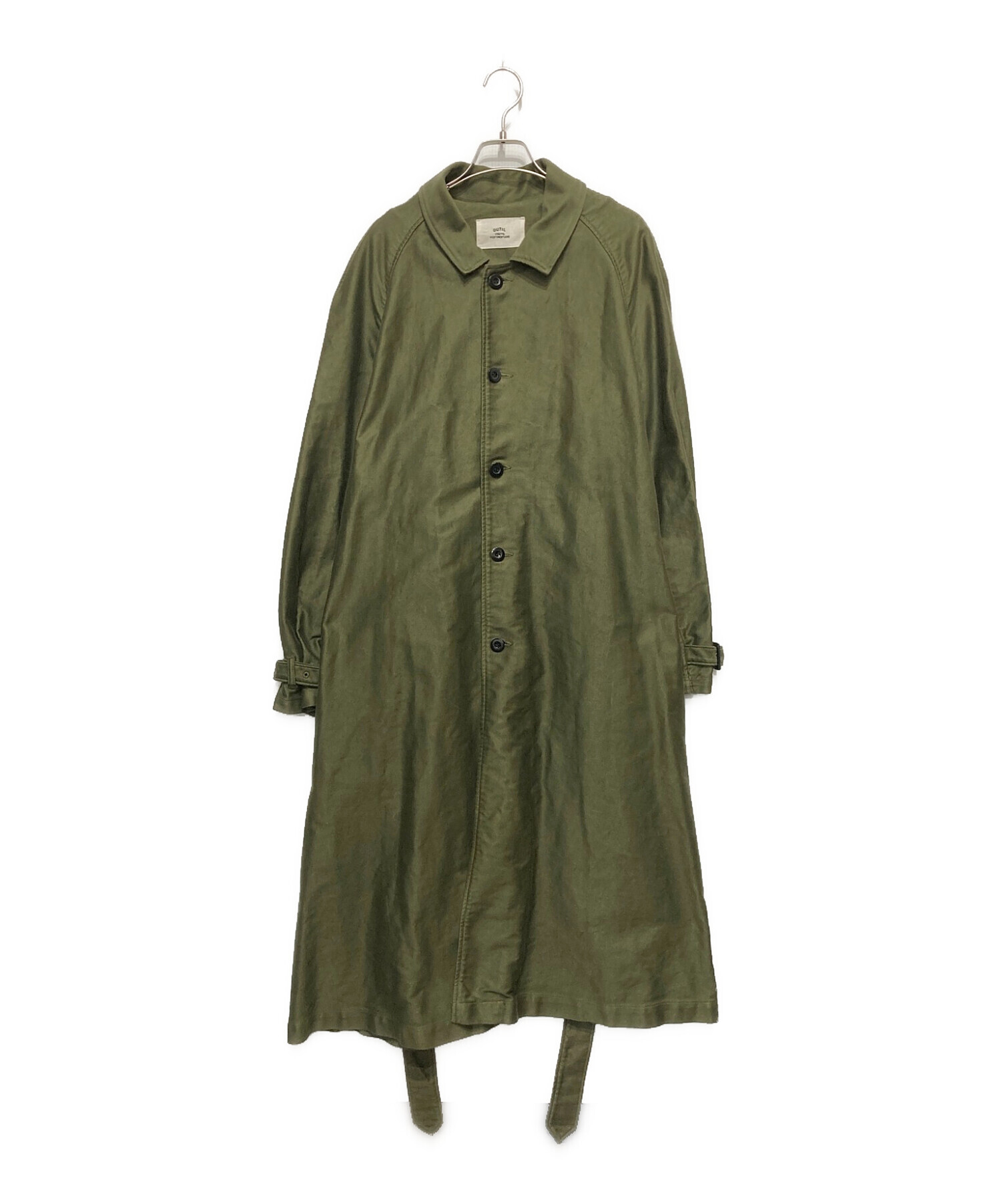 中古・古着通販】OUTIL (ウティ) MANTEAU UZES オリーブ サイズ