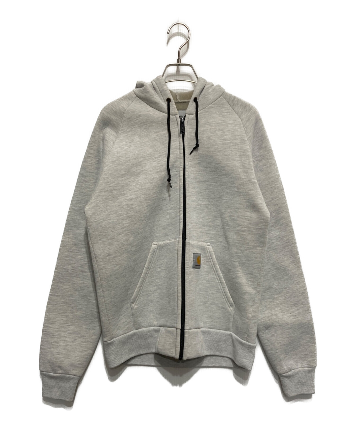 カーハート　ジップパーカー　トレバークカモ　古着　L 古着 カーハート Carhartt スウェットフルジップパーカー メンズ