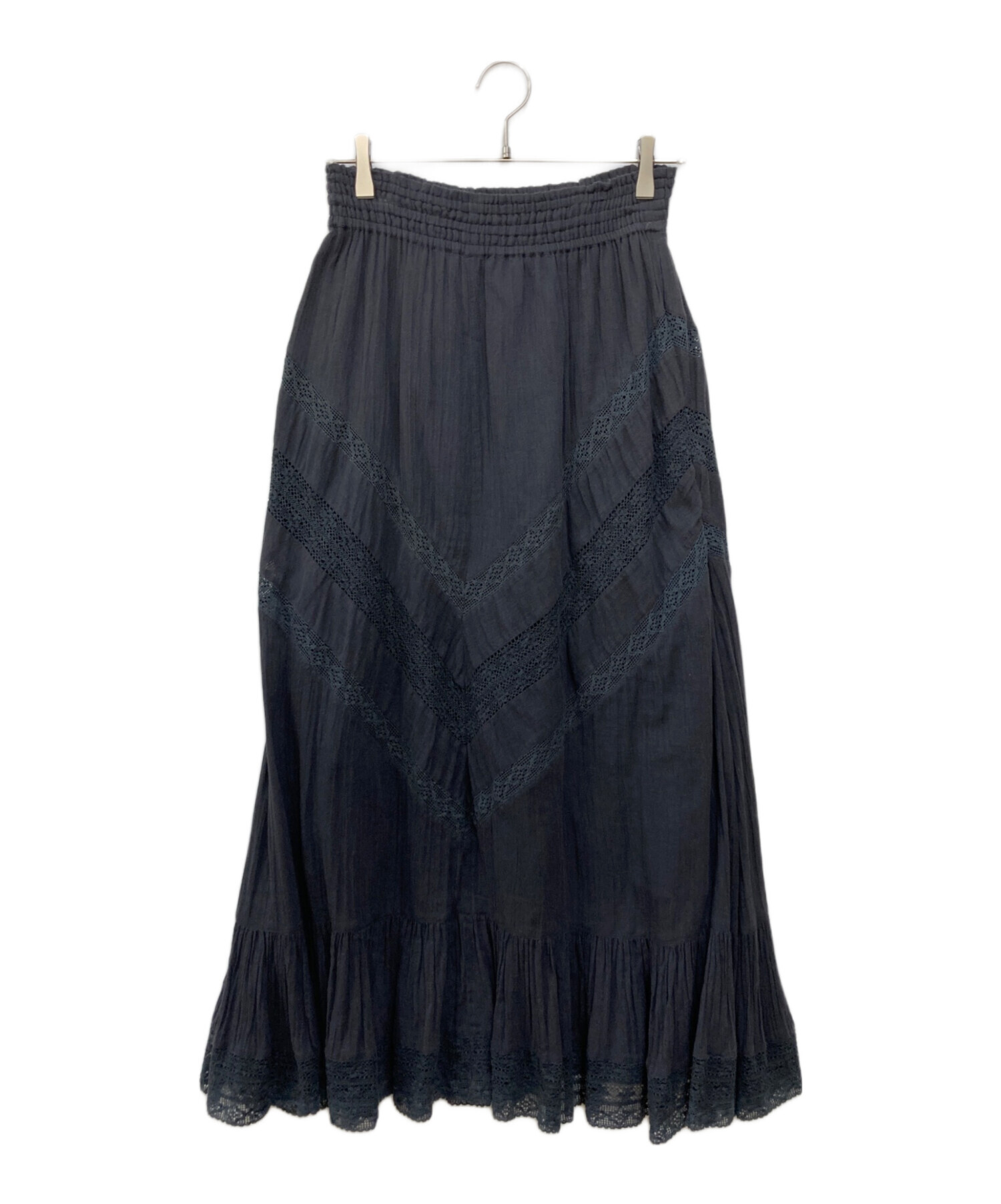 中古・古着通販】sara mallika (サラマリカ) ガーゼレーススカート