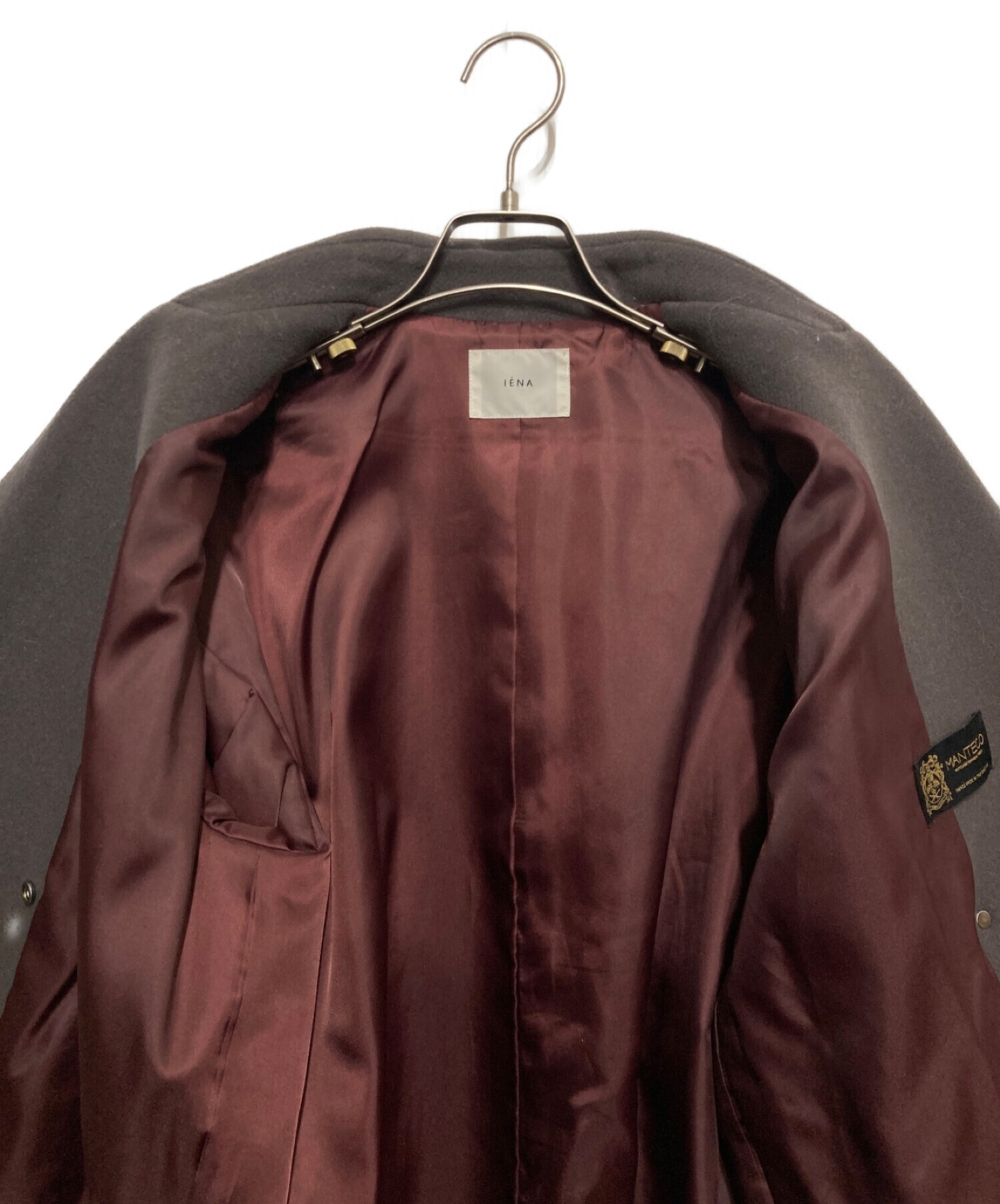 IENA MANTECO チェスターコート ブラウン 34 中古・古着通販】IENA (イエナ) MANTECO オーバーチェスターコート