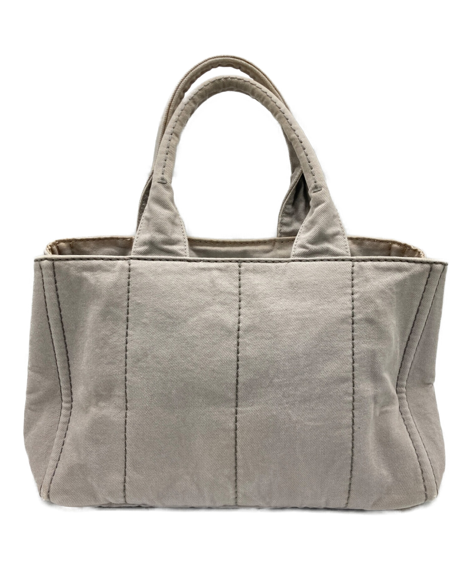 中古・古着通販】PRADA (プラダ) カナパトートMM B1877B グレー