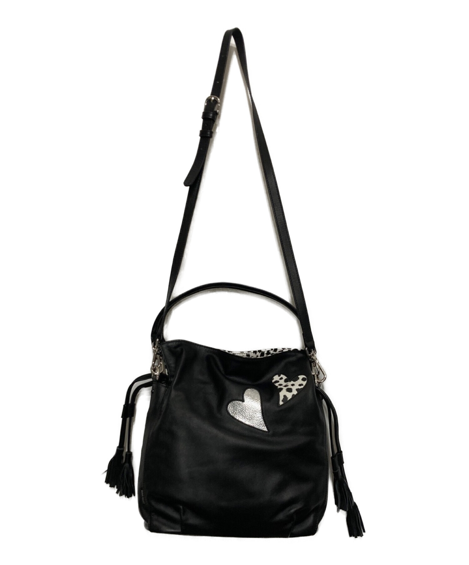 中古・古着通販】Think Bee! (シンクビー!) ハート切替レザー