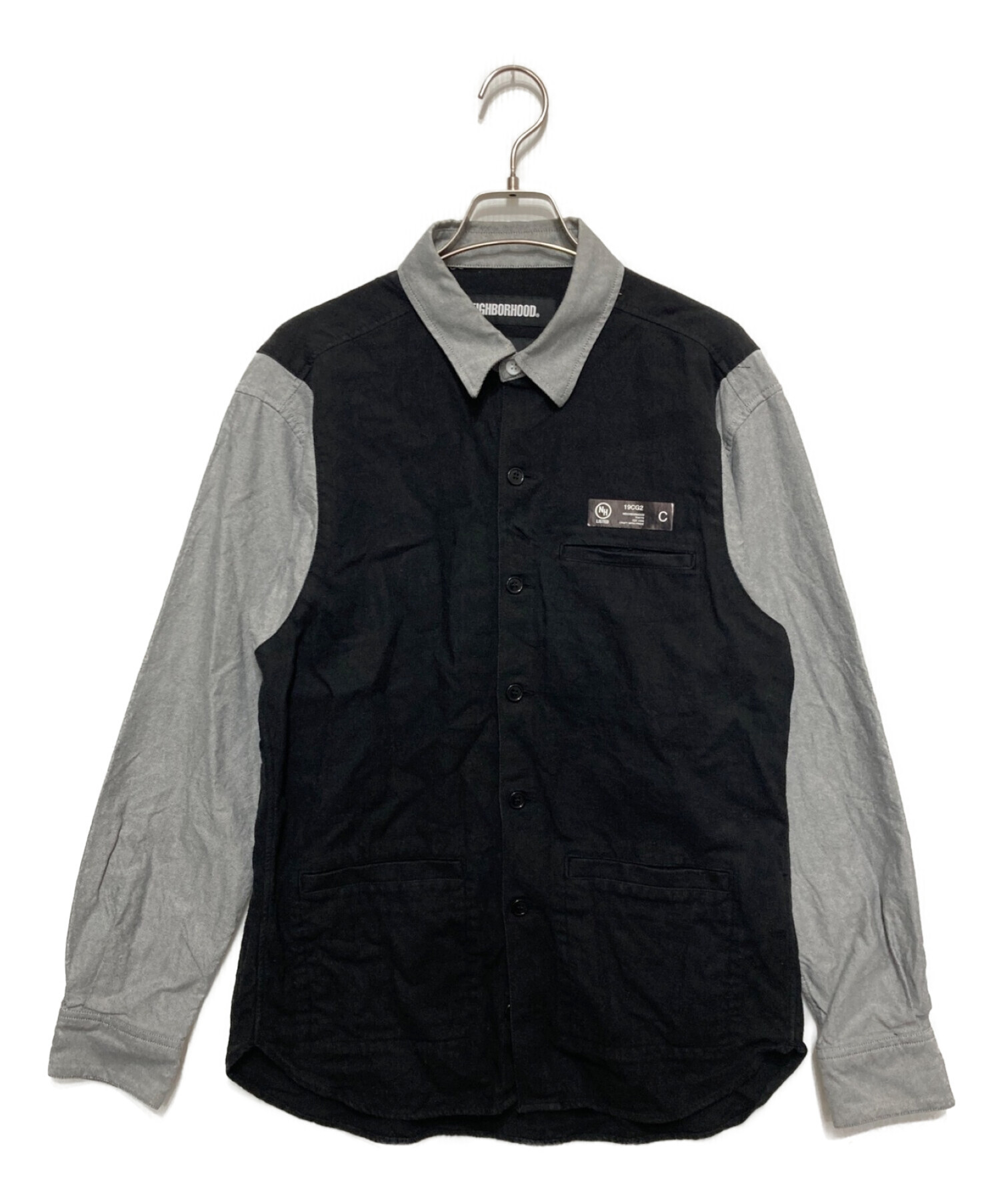 中古・古着通販】NEIGHBORHOOD (ネイバーフッド) 19AW 切替ボタン 