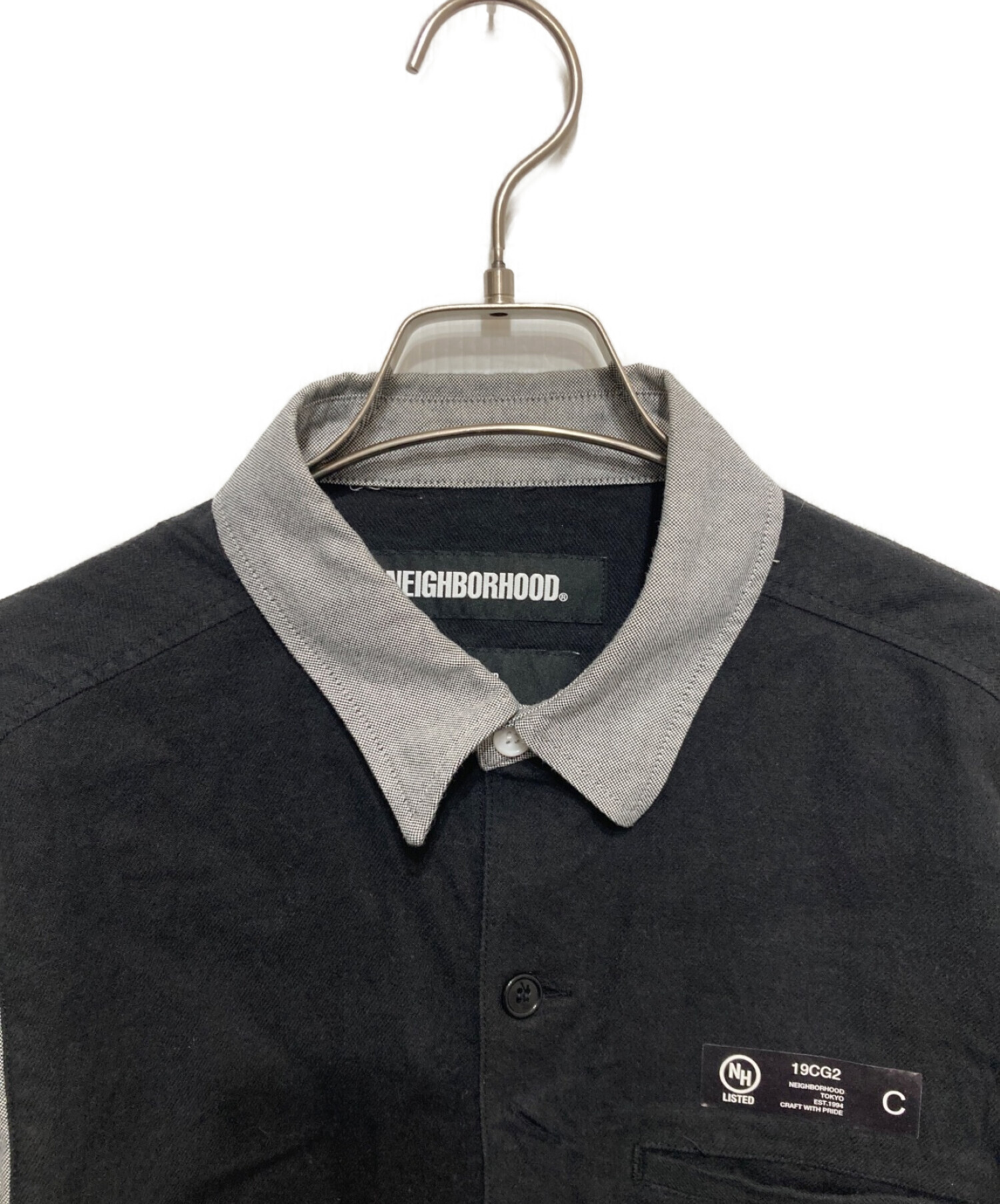 中古・古着通販】NEIGHBORHOOD (ネイバーフッド) 19AW 切替ボタン 