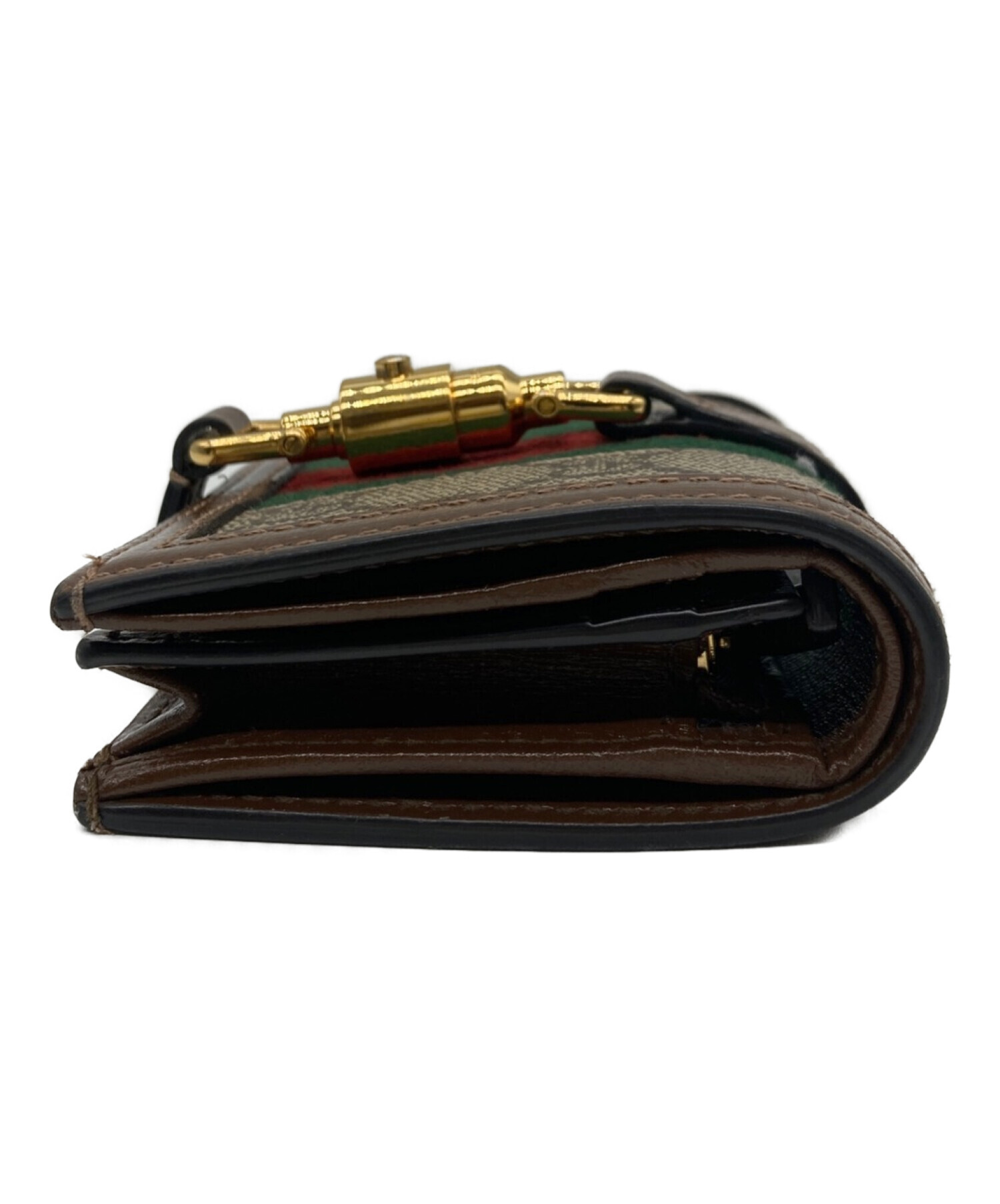 GUCCI　グッチ　ジャッキー1961　カードケースウォレット　シリアル入　美品 ギフト☆人気【GUCCI】ジャッキー 1961 カードケース ウォレット