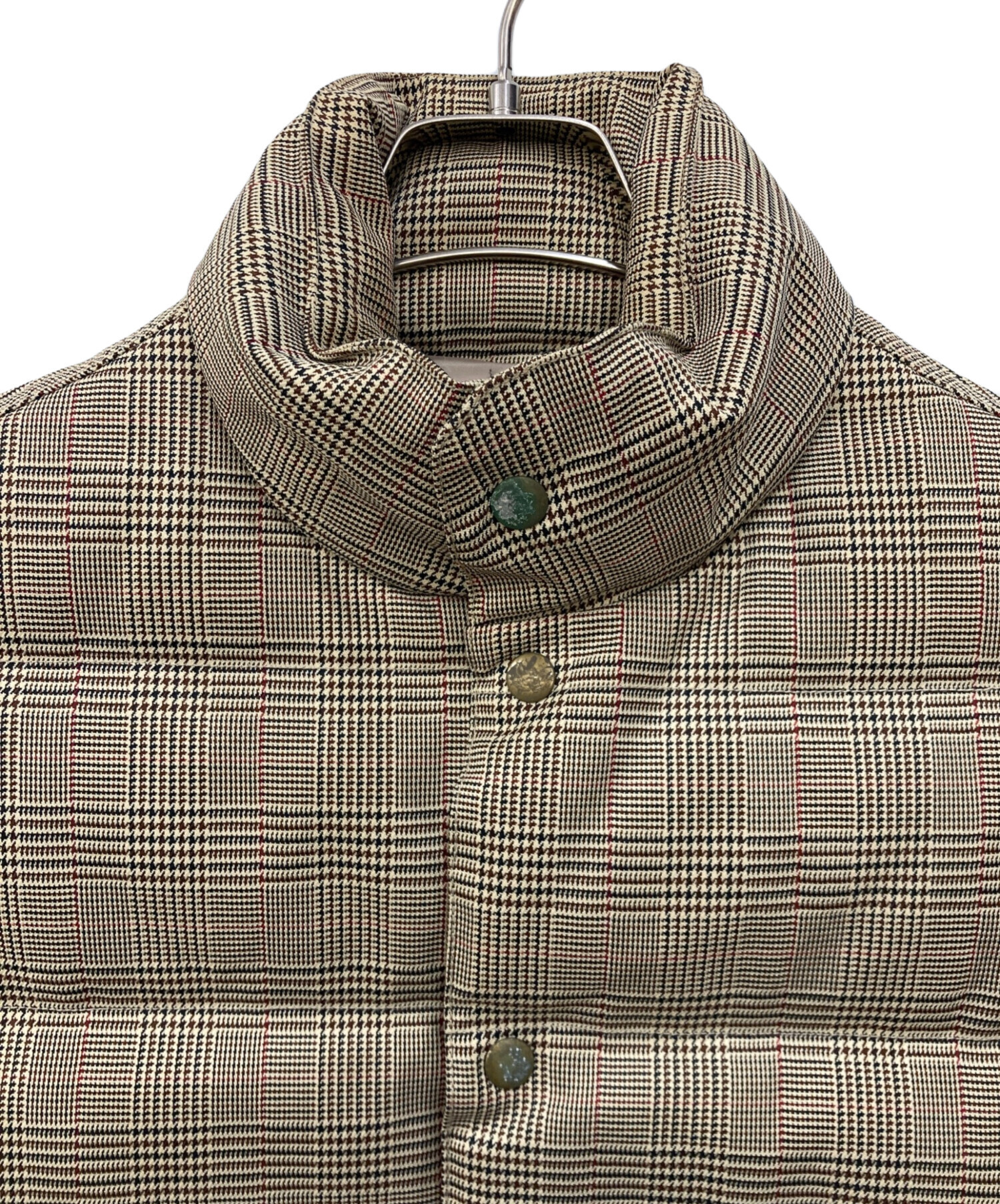 中古・古着通販】EVISU (エビス) ダウンベスト ベージュ サイズ:SIZE36