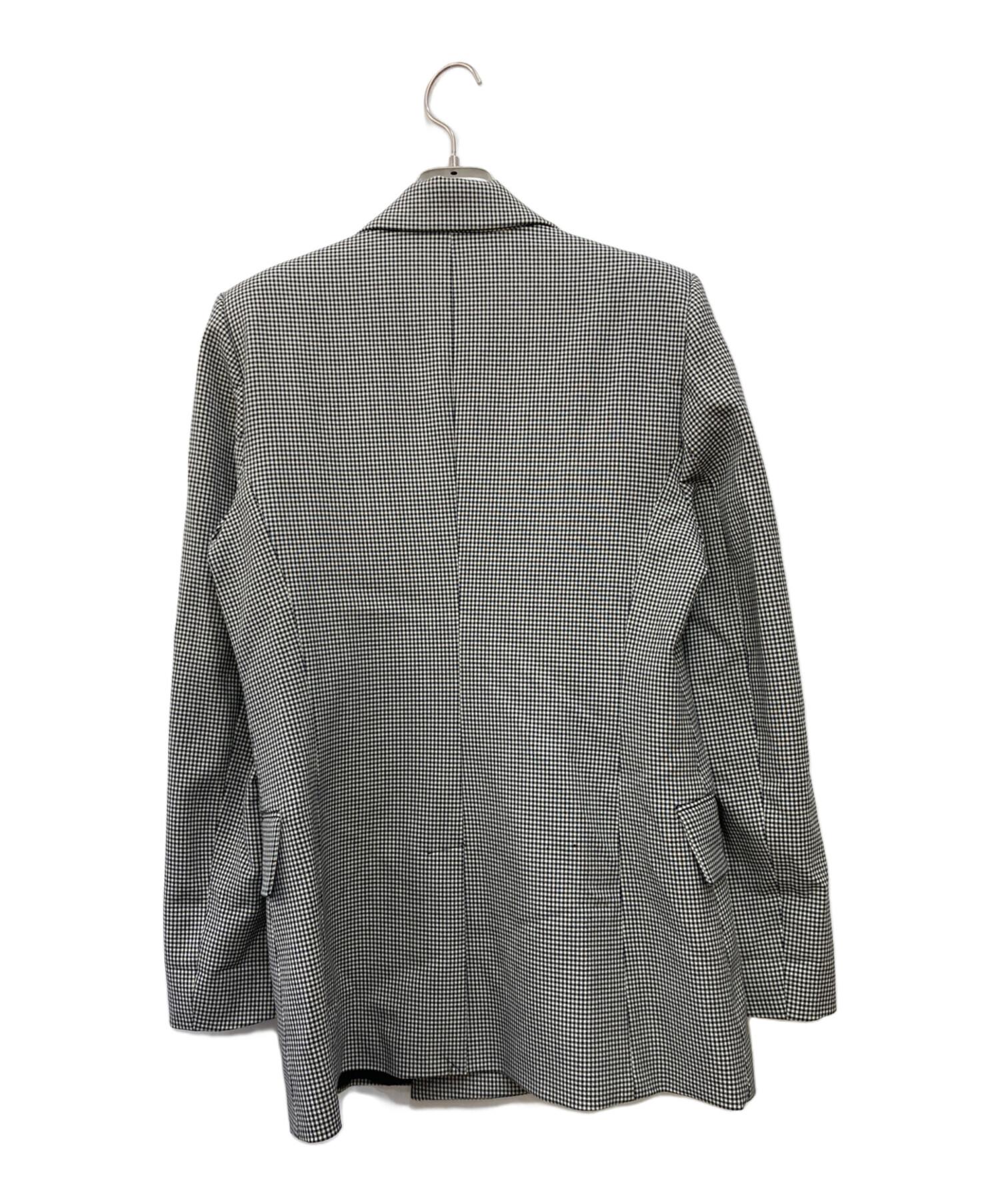 中古・古着通販】ZARA (ザラ) ダブルジャケット ホワイト×ブラック