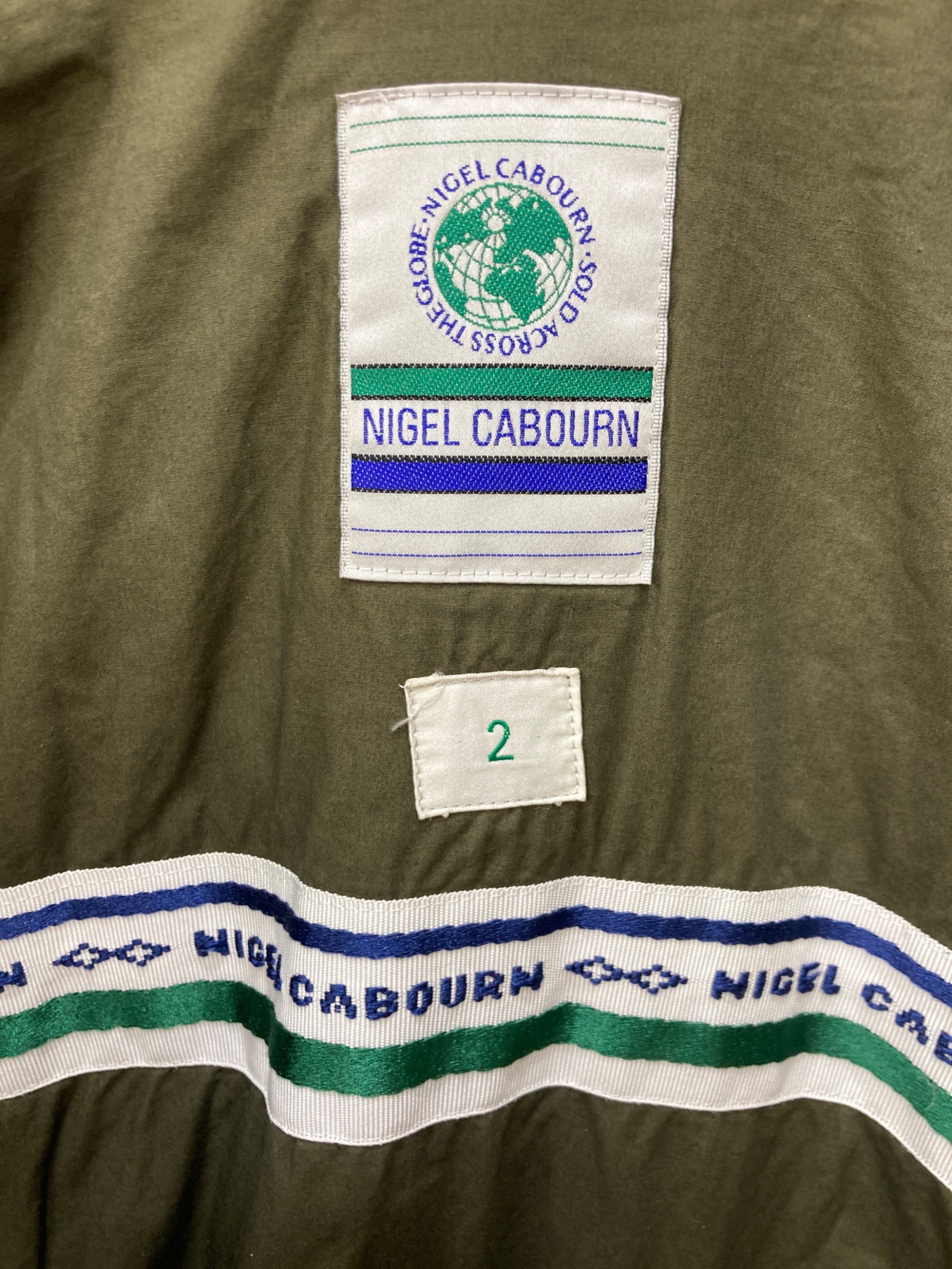 旧タグ Nigel carbon ナイジェルケーボン フライトジャケット 楽天市場】Nigel Cabourn ナイジェルケーボン 40s MA-1 US