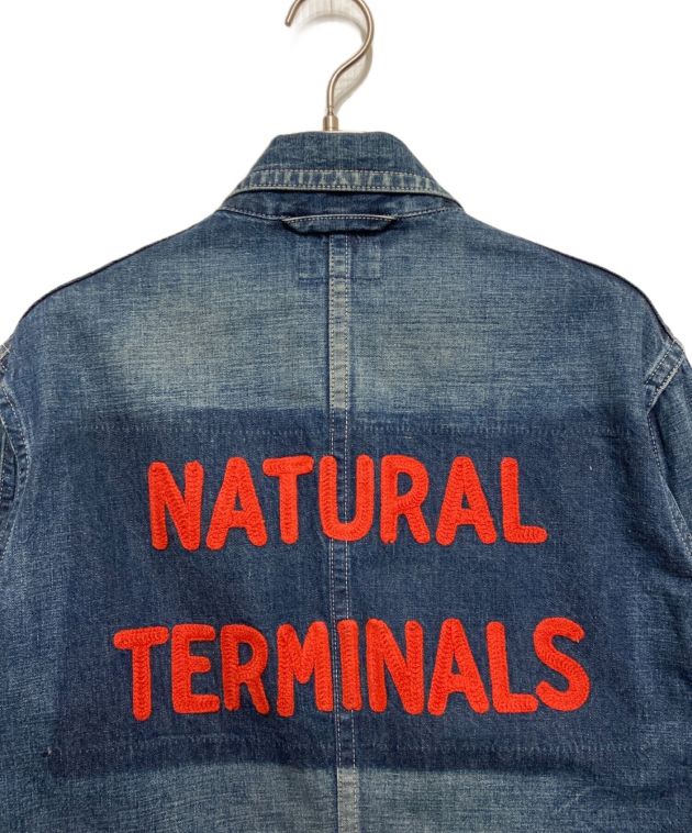 Blue Blue ★デニムカバーオール★ARIGATO Mサイズ BLUE BLUE ライトデニムカバーオール Mサイズ 新品タグ付き