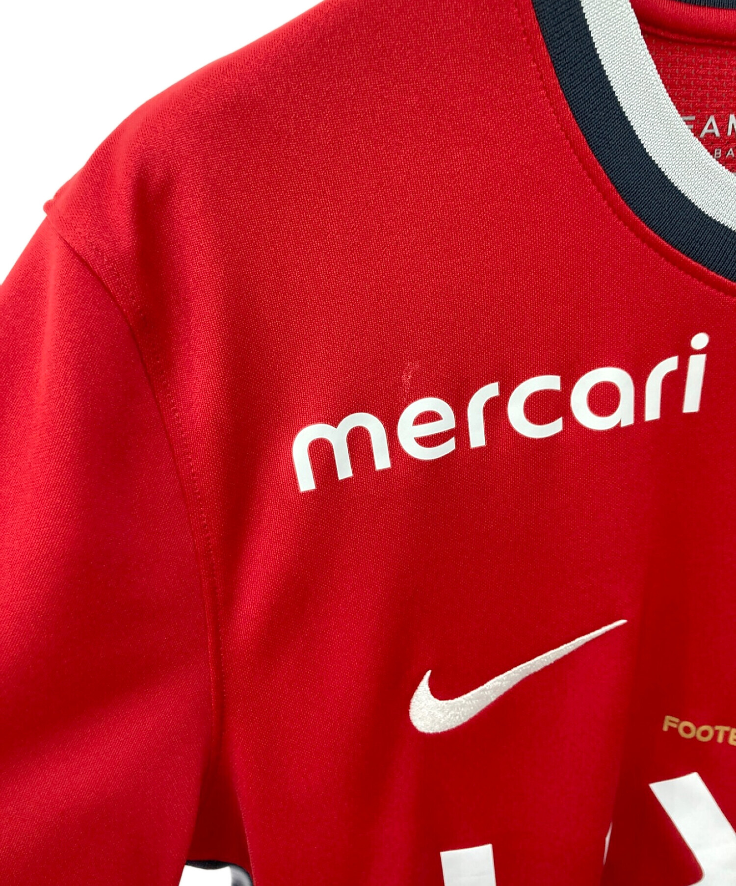 中古・古着通販】NIKE (ナイキ) ゲームシャツ レッド サイズ:L