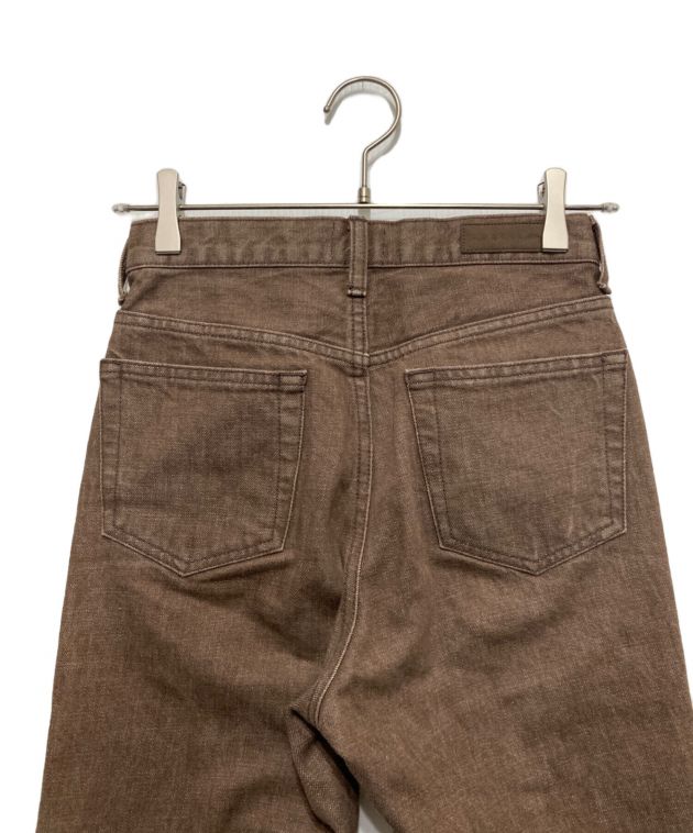 【みー】THE SHISHIKUI シシクイ ブラウンデニムパンツ 中古・古着通販】THE SHISHIKUI (ザ シシクイ) パンツ ブラウン