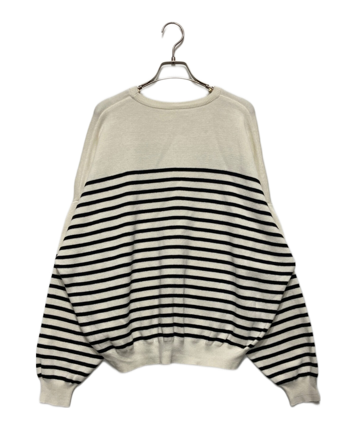 FORMES ニット フォルメ 長袖 Vネック ニット カーディガン ブラック