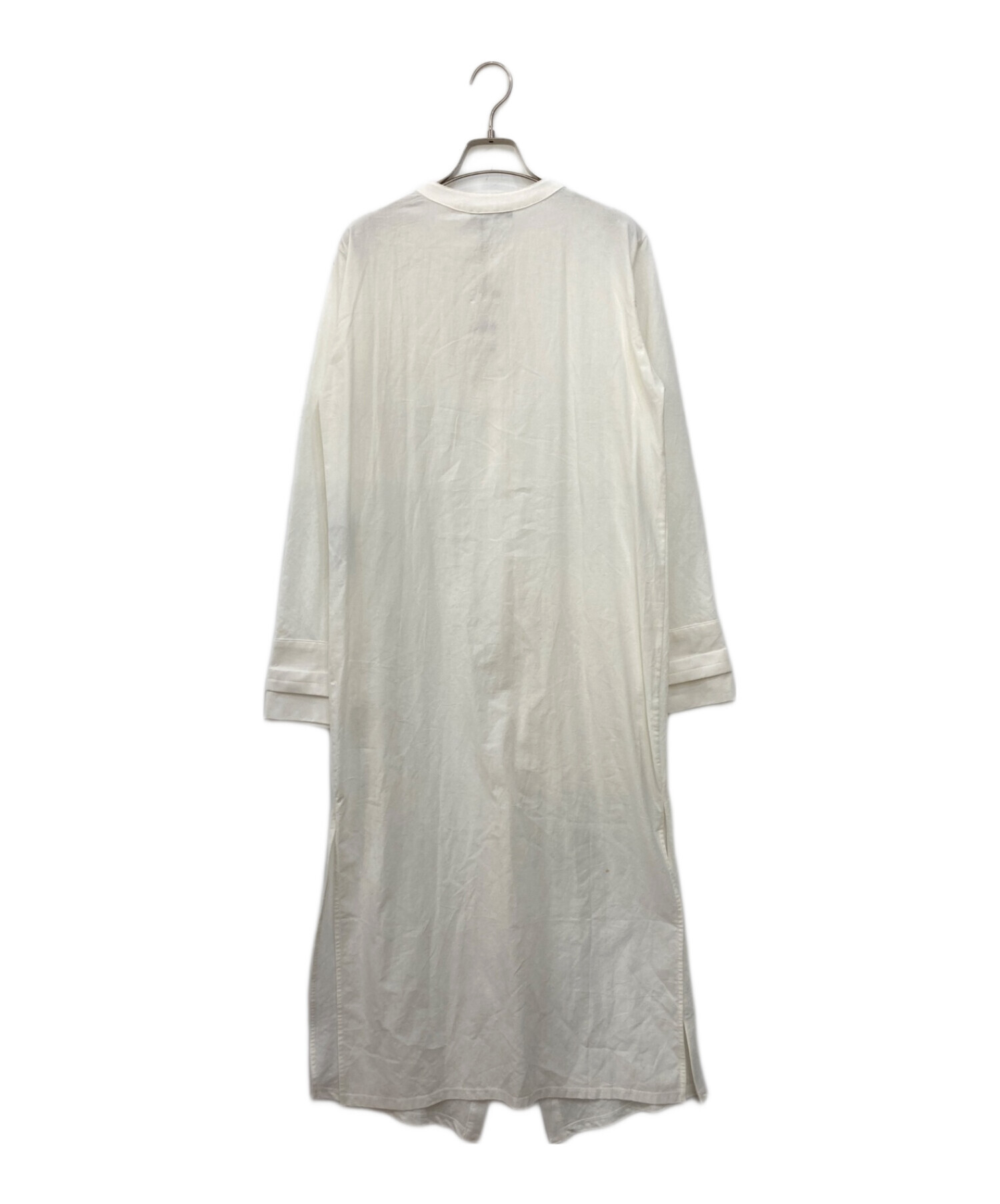 中古・古着通販】ZARA (ザラ) シャツワンピース ホワイト サイズ:S