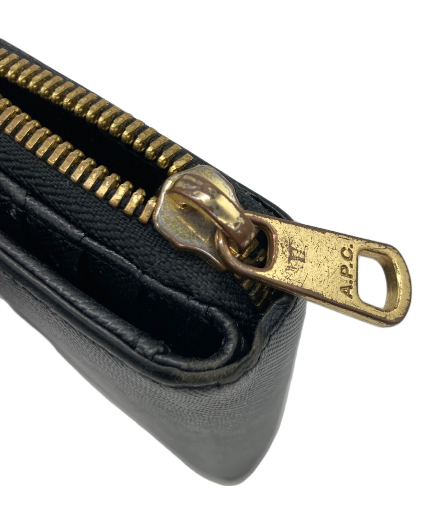 中古・古着通販】A.P.C. (アーペーセー) 財布 ブラック｜ブランド