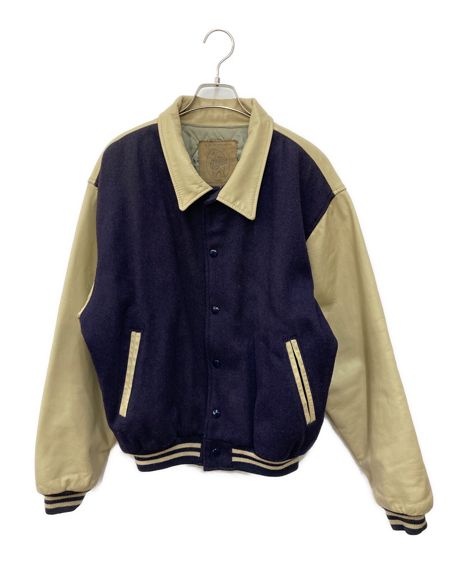 中古・古着通販】Golden Bear (ゴールデンベア) スタジャン ネイビー 