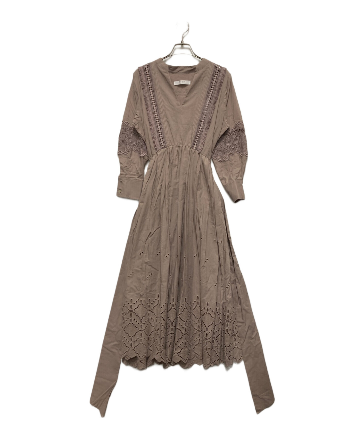 中古・古着通販】Her lip to (ハーリップトゥ) Belted 中古・古着通販】Her lip to (ハーリップトゥ) Belted