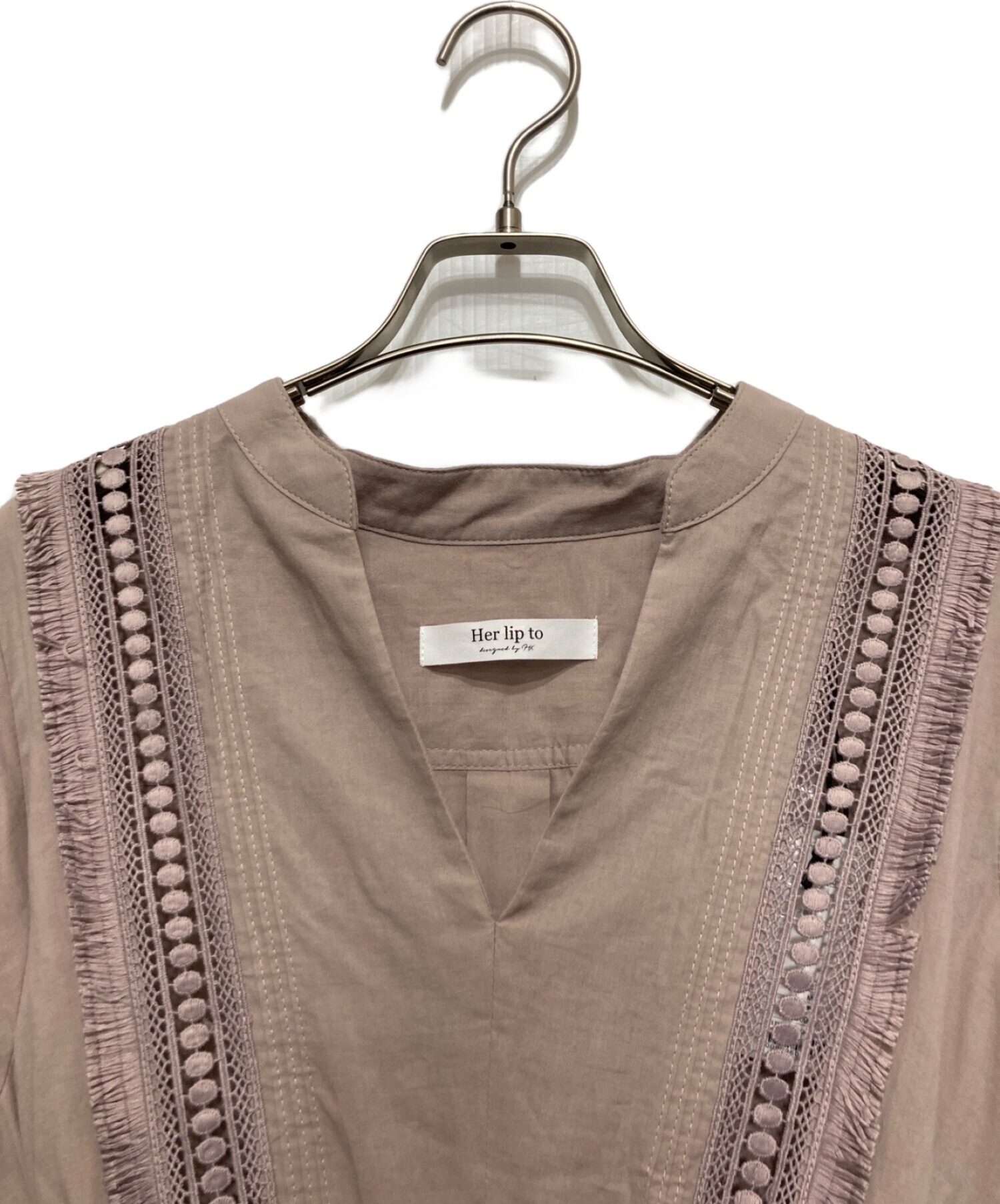 中古・古着通販】Her lip to (ハーリップトゥ) Belted 中古・古着通販】Her lip to (ハーリップトゥ) Belted