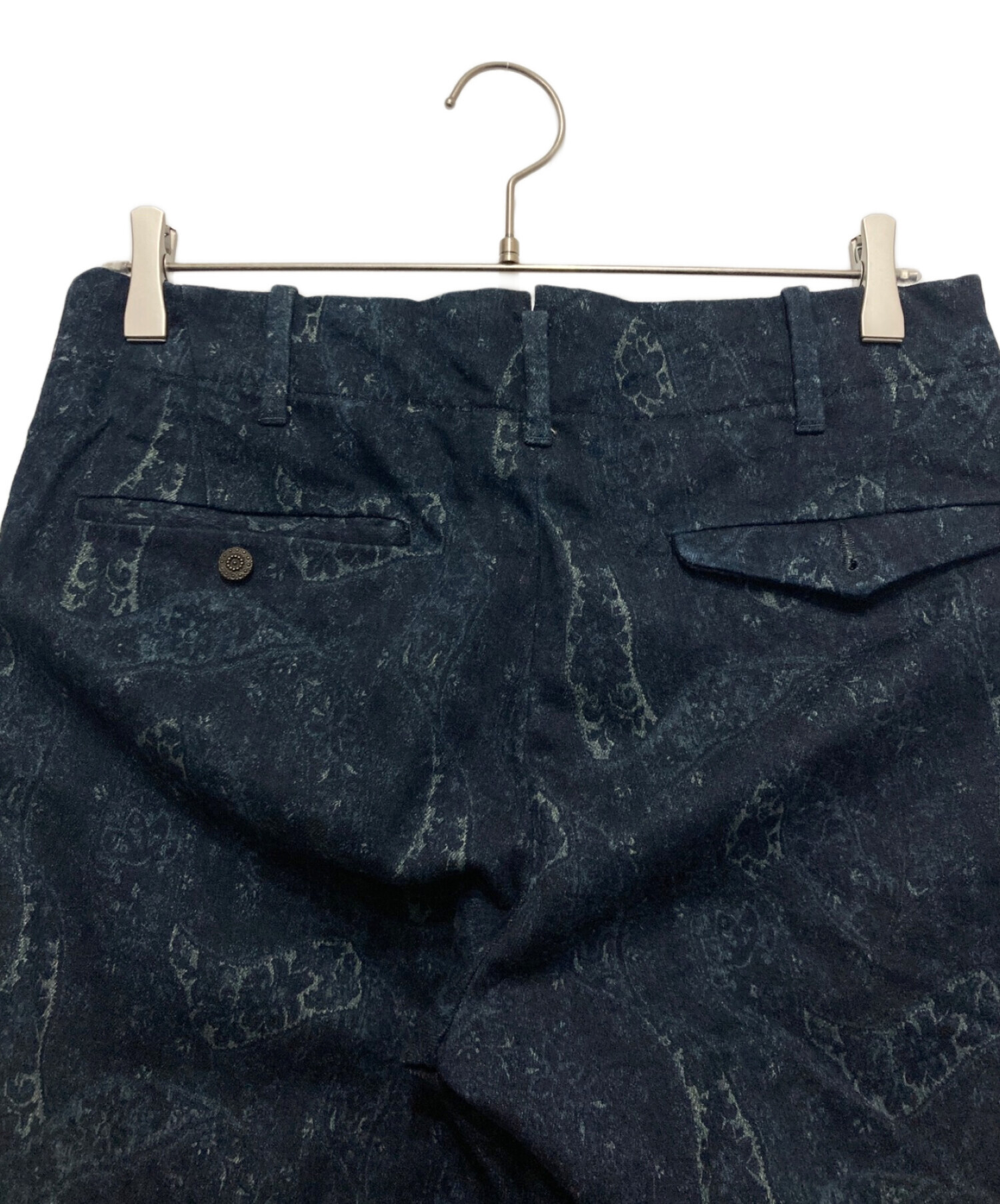 中古・古着通販】INCOTEX (インコテックス) 総柄パンツ ネイビー