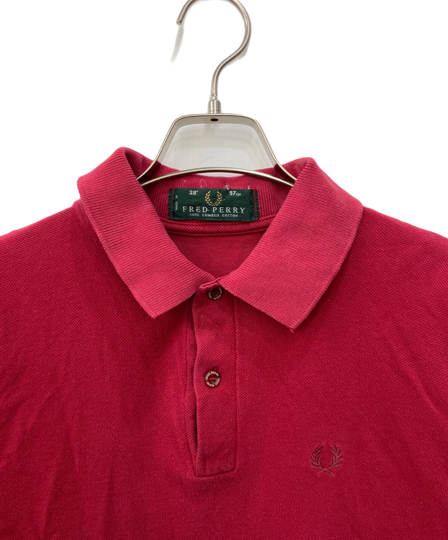 中古・古着通販】FRED PERRY (フレッドペリー) ポロシャツ レッド