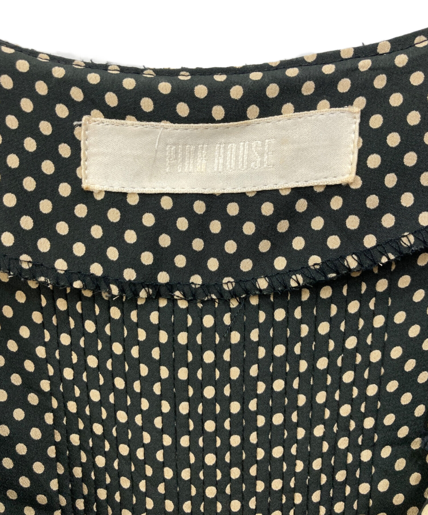 中古・古着通販】PINK HOUSE (ピンクハウス) ドットワンピース