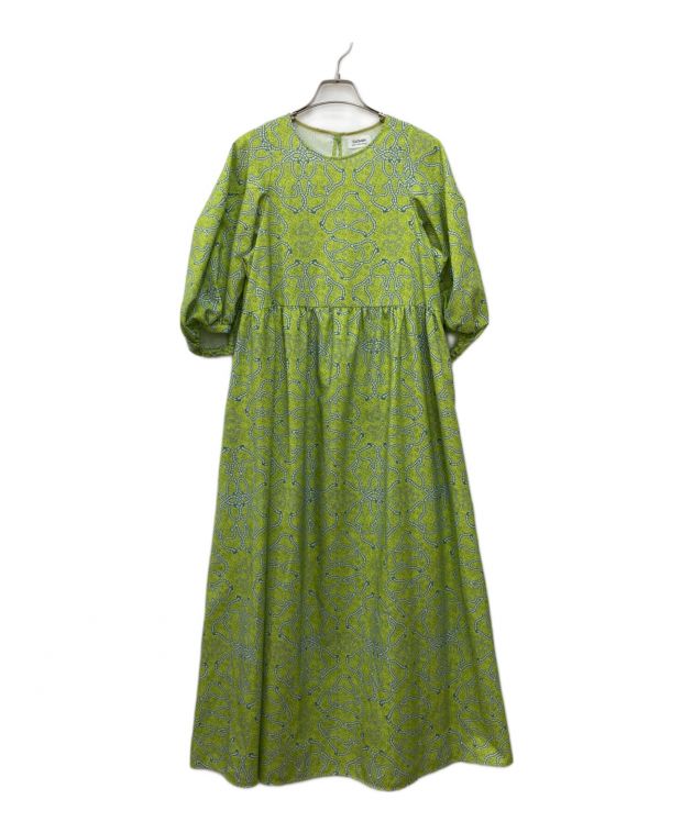 グリーン ボリュームスリーブドレス 中古・古着通販】green label relaxing (グリーンレーベルリラクシング
