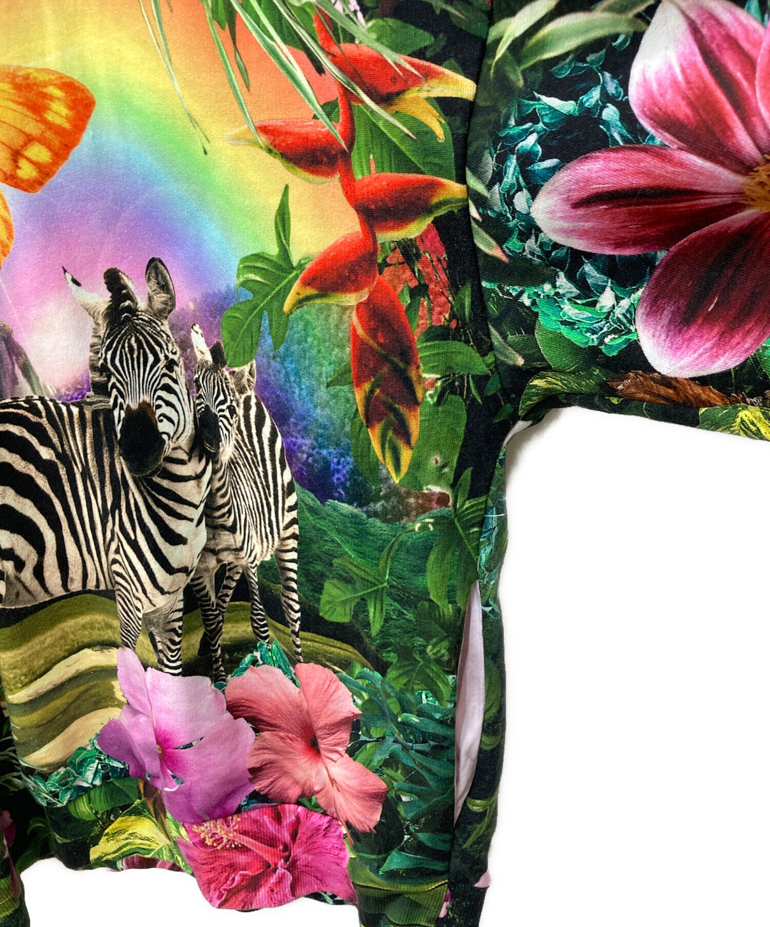 中古・古着通販】Desigual (デシグアル) トロピカル フーディ マルチ 