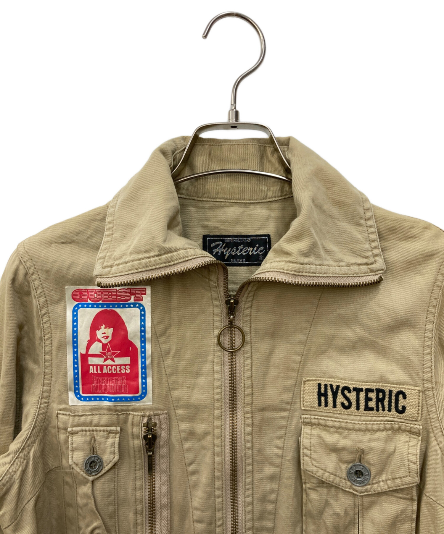 HYSTERIC GLAMOUR ヒステリックグラマー ミリタリージャケット 中古・古着通販】Hysteric Glamour (ヒステリックグラマー) ミリタリー
